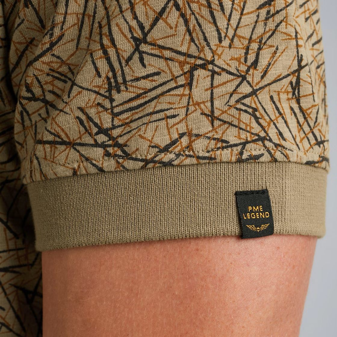 Pme Legend Short sleeve polo slub jersey aop 6391 2900151465032