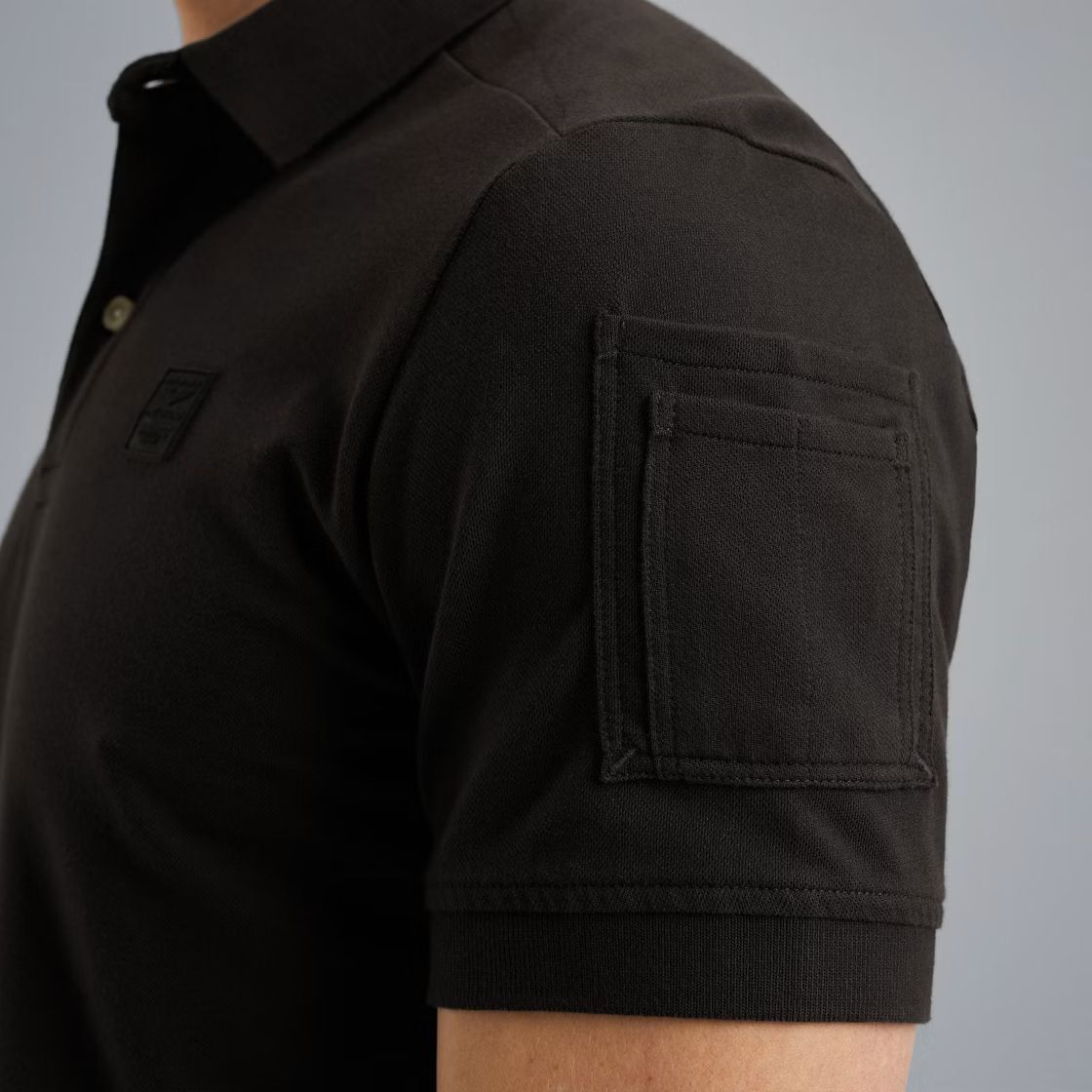 Pme Legend Short sleeve polo pique blend Obsidian 2900151470029