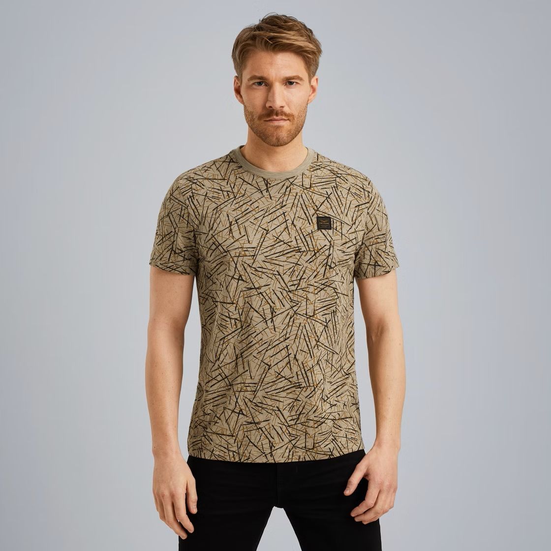 Pme Legend Short sleeve r-neck slub jersey ao 6391 00110726-6391