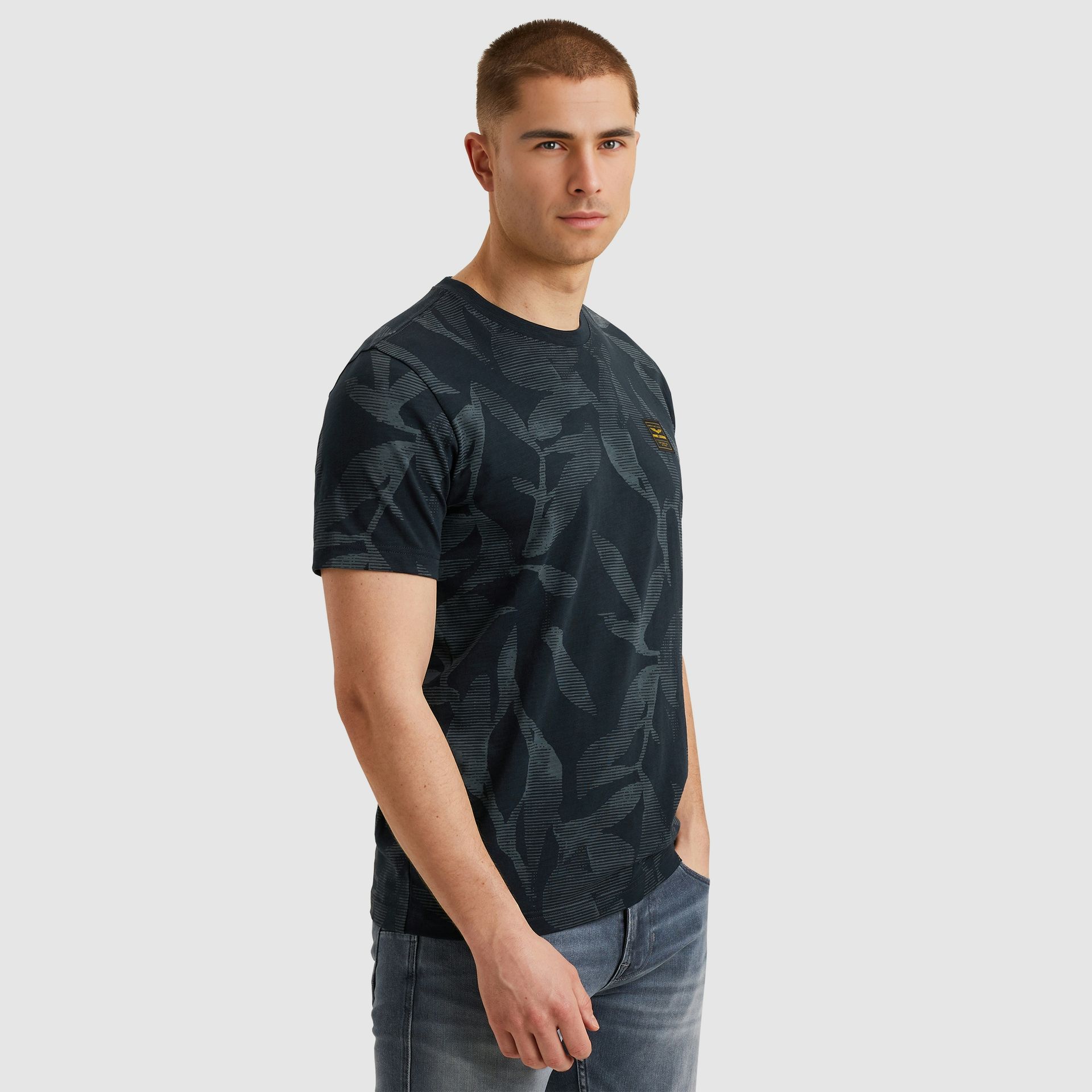 Pme Legend Short sleeve r-neck slub jersey ao Salute 00110729-5281