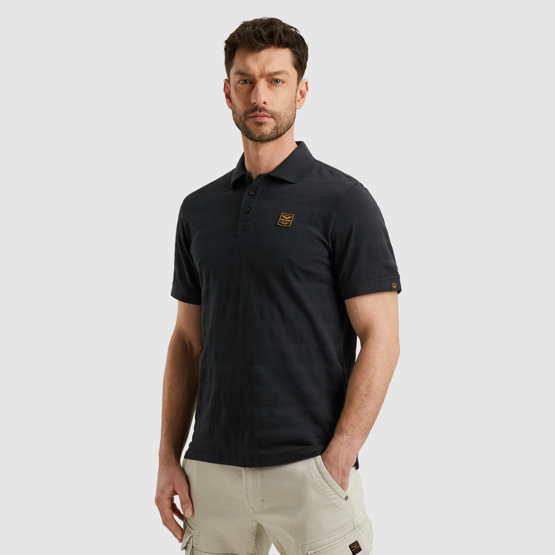 Pme Legend Short sleeve polo jacquard jersey Salute 2900151509026