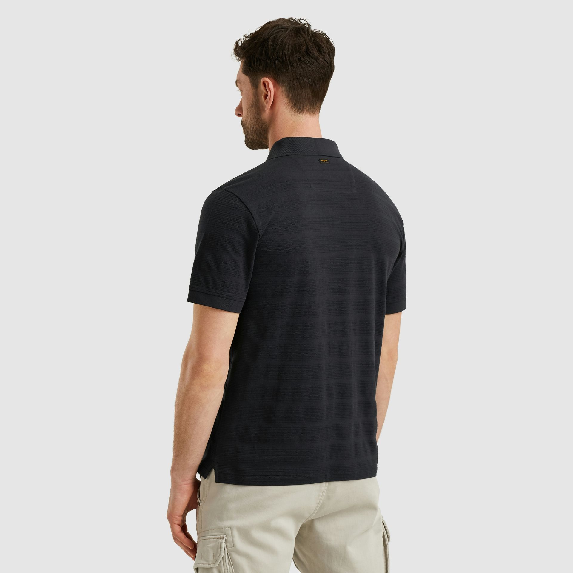 Pme Legend Short sleeve polo jacquard jersey Salute 2900151509026
