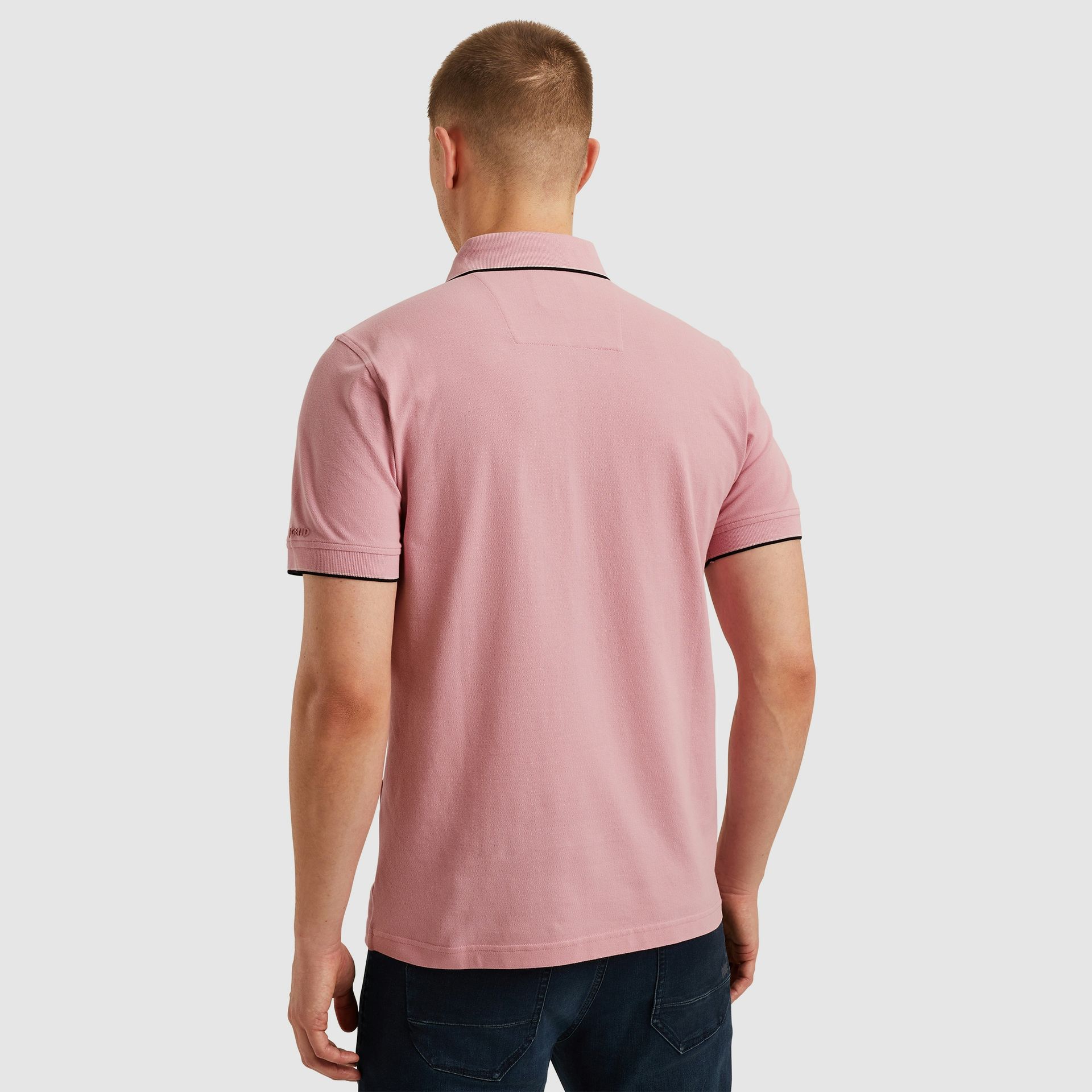 Pme Legend Short sleeve polo stretch pique pa Moonlight Mauve 2900151516031 Pme Legend Short sleeve polo stretch pique pa Moonlight Mauve 2900151516031