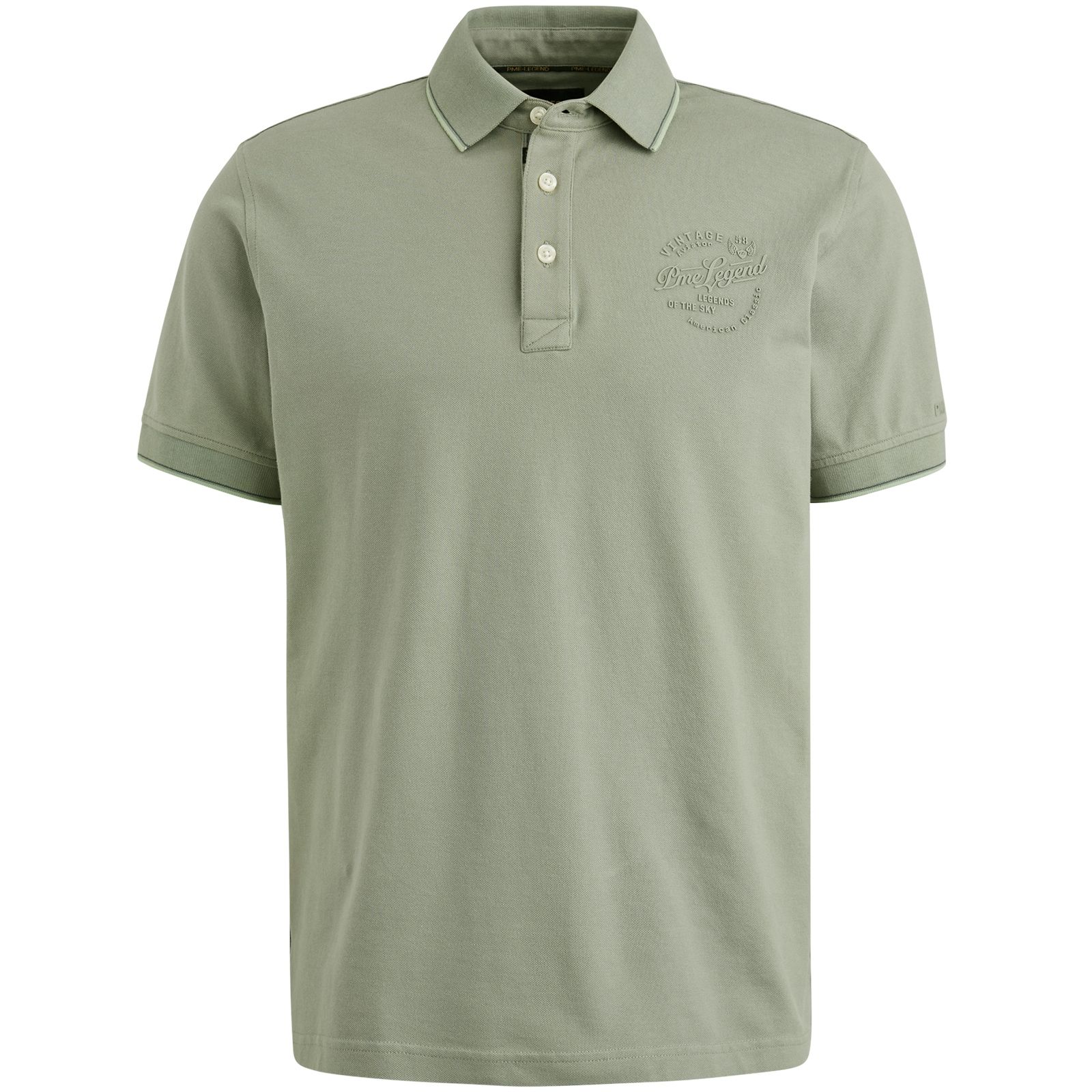 Pme Legend Short sleeve polo stretch pique pa Shadow 2900151524036