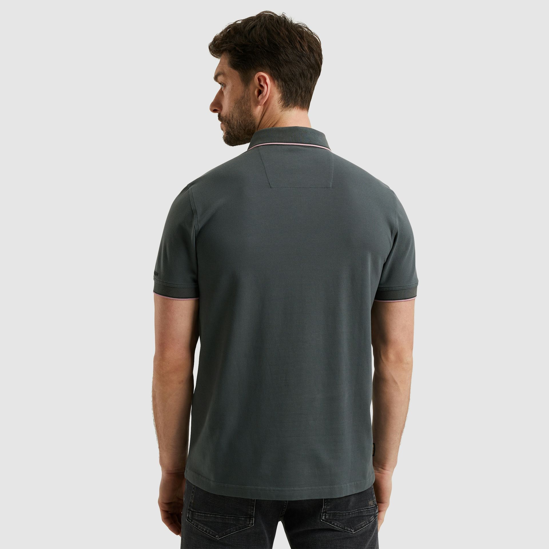 Pme Legend Short sleeve polo stretch pique pa Dark Slate 2900151525057