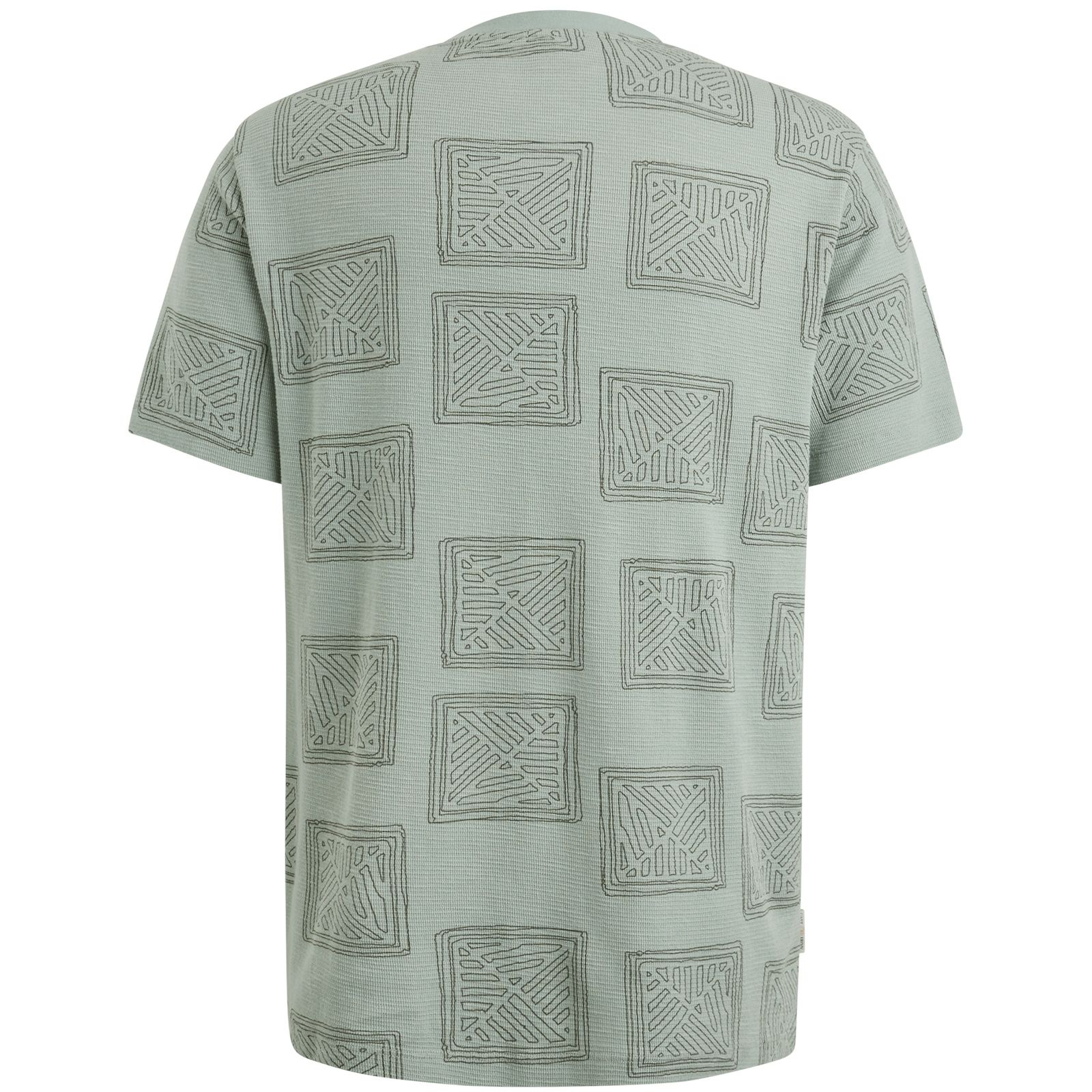 Cast Iron Short sleeve r-neck regular fit wa Slate 2900151534011