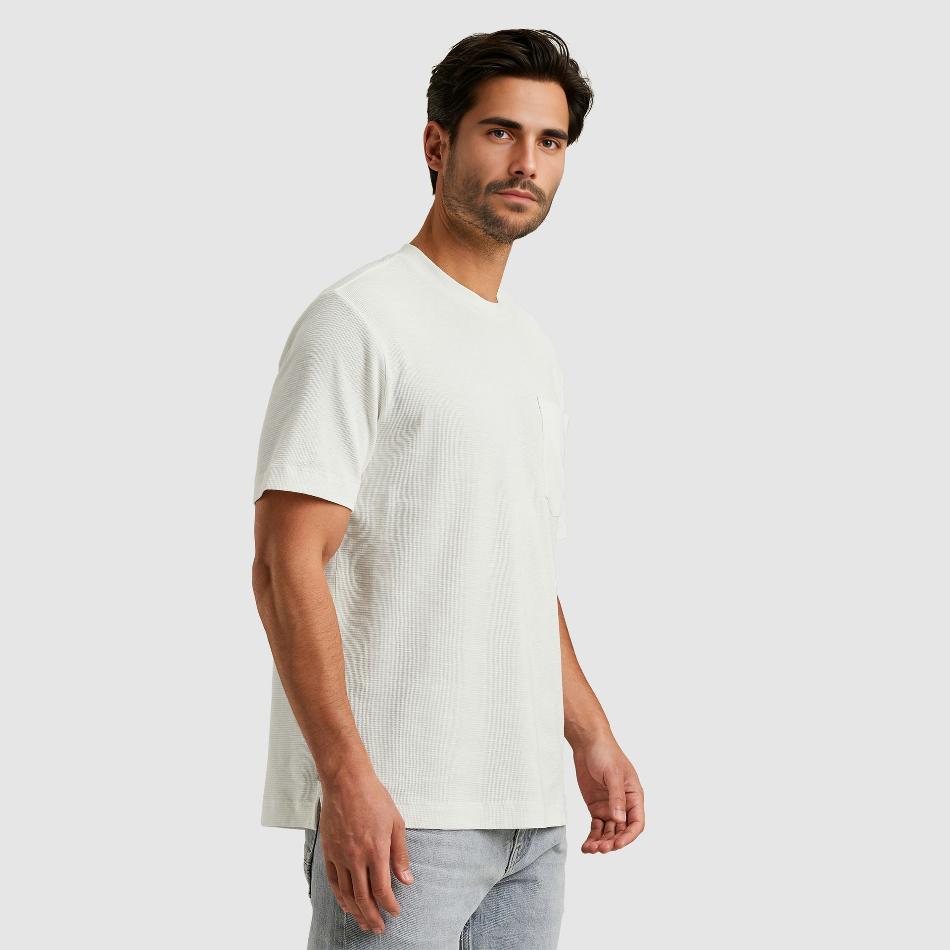Cast Iron Short sleeve r-neck regular fit wa Snow White 2900151535049