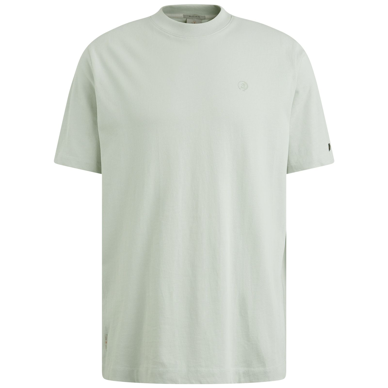 Cast Iron Short sleeve r-neck regular fit si Sky Gray 00110755-5205