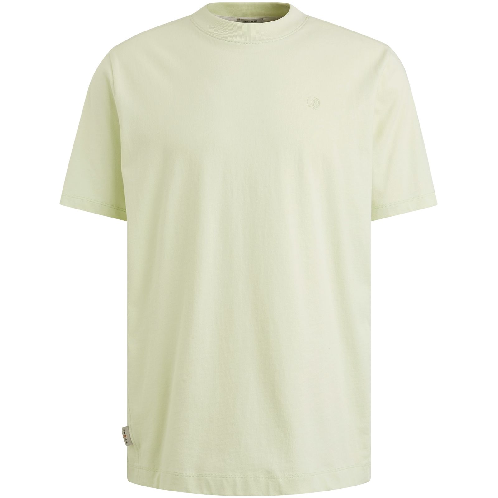 Cast Iron Short sleeve r-neck regular fit si Meadow Mist 00110755-6355