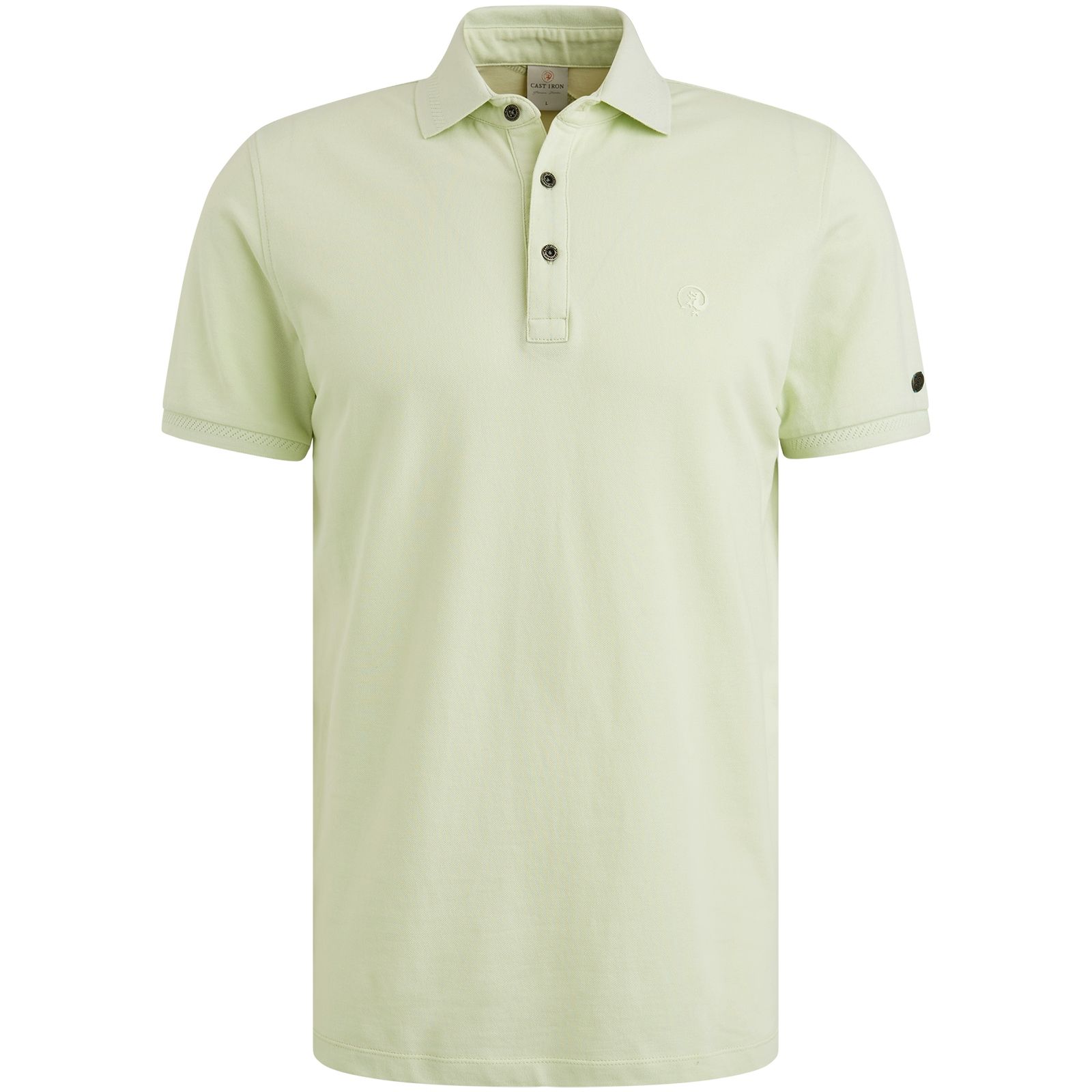 Cast Iron Short sleeve polo essential fine p Meadow Mist 2900151545031
