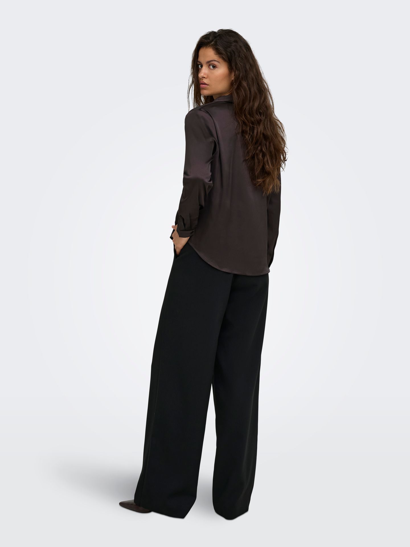 Only JDYFIFI L/S SHIRT WVN NOOS Chocolate Torte 2900168300067