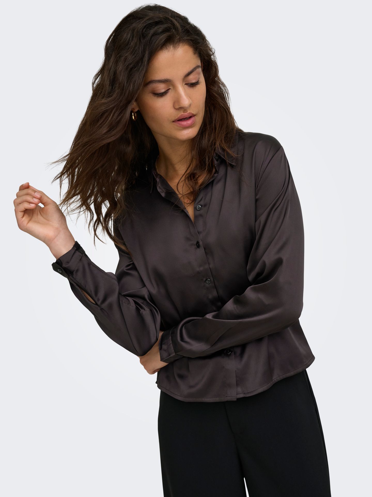 Only JDYFIFI L/S SHIRT WVN NOOS Chocolate Torte 2900168300067