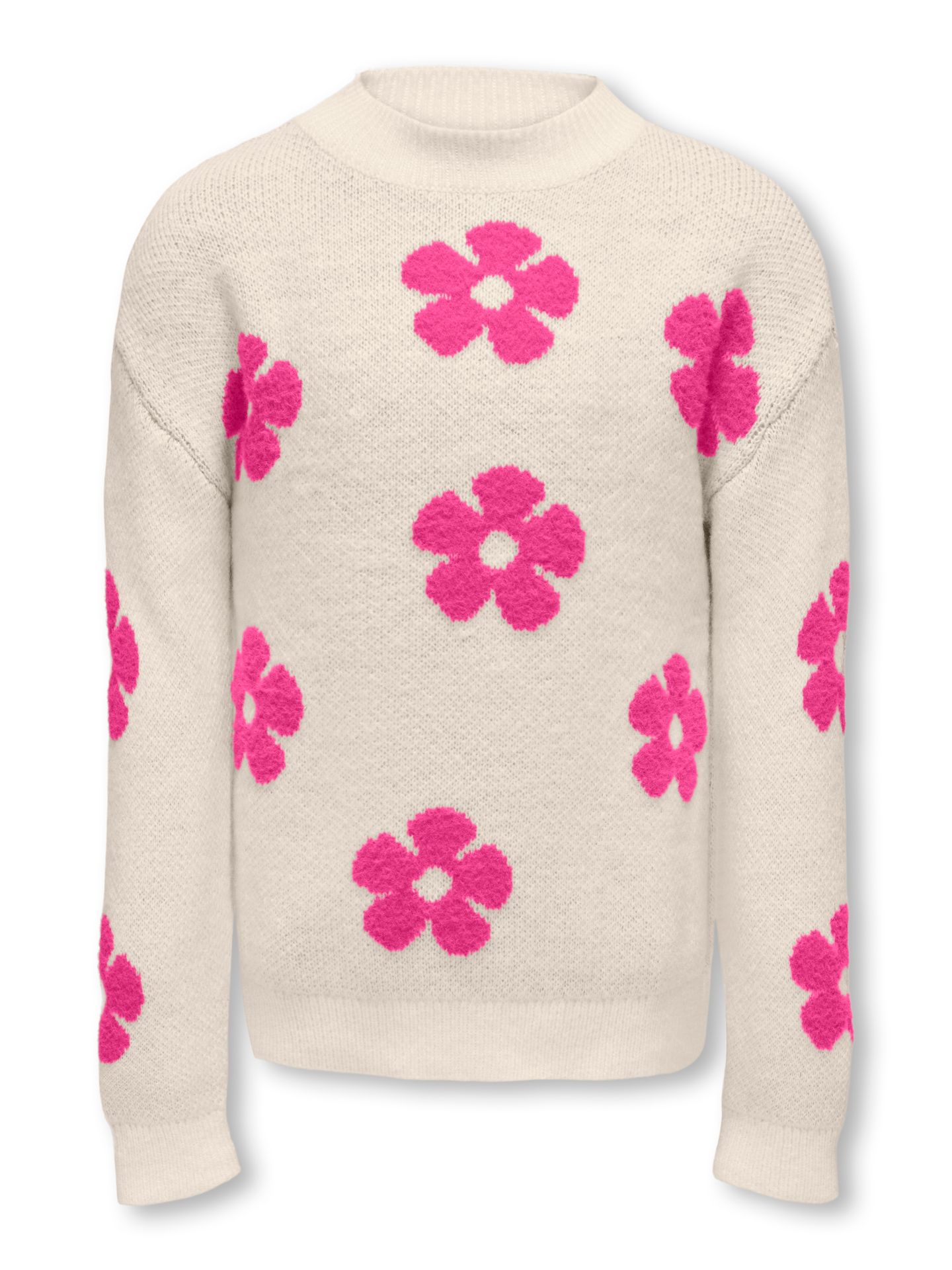 KOGNAJA L/S FLOWER PULLOVER KNT