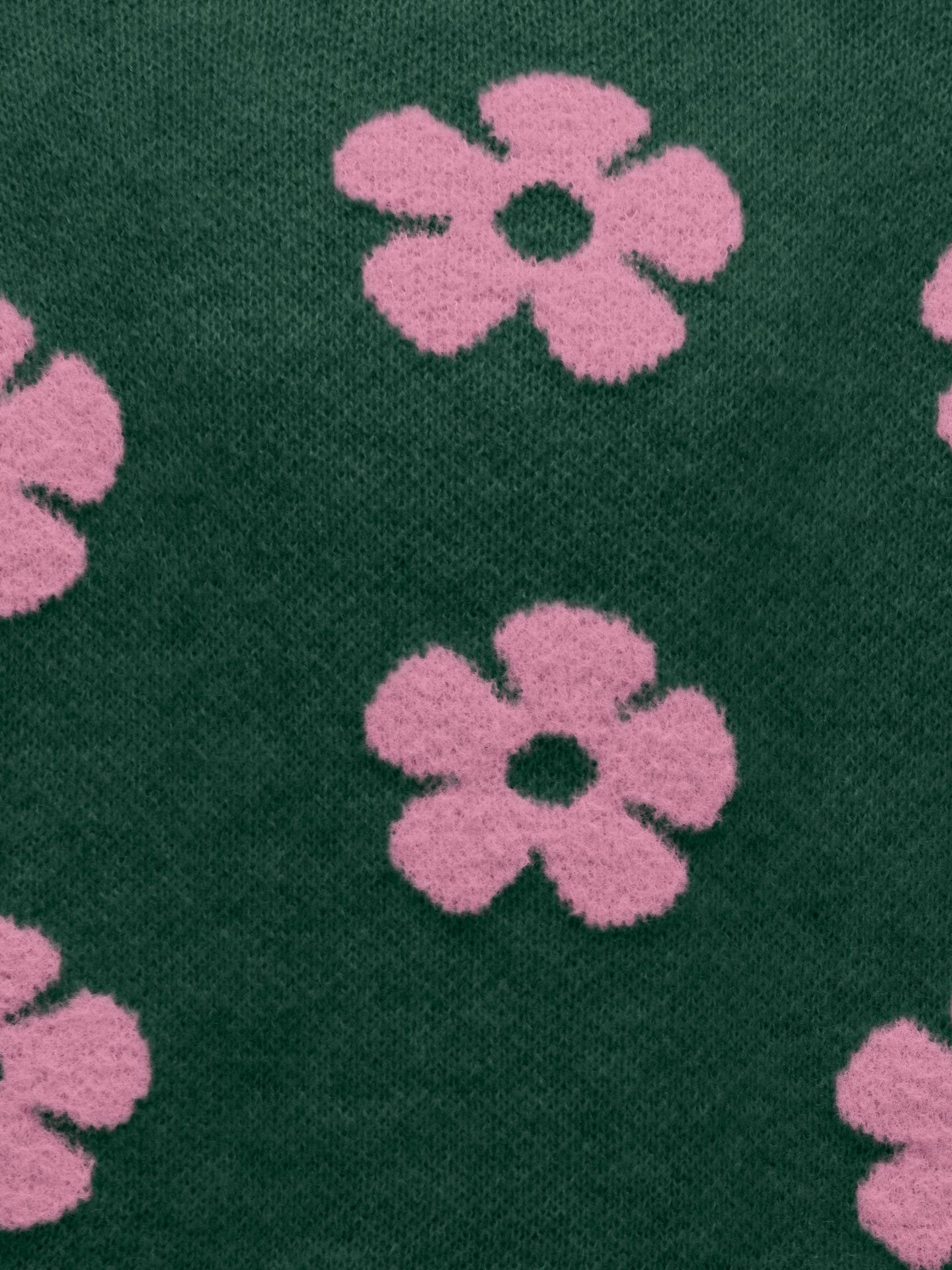 Kids Only KOGNAJA L/S FLOWER PULLOVER KNT Pineneedle/Mauve Orchid Flowers 2900159721024