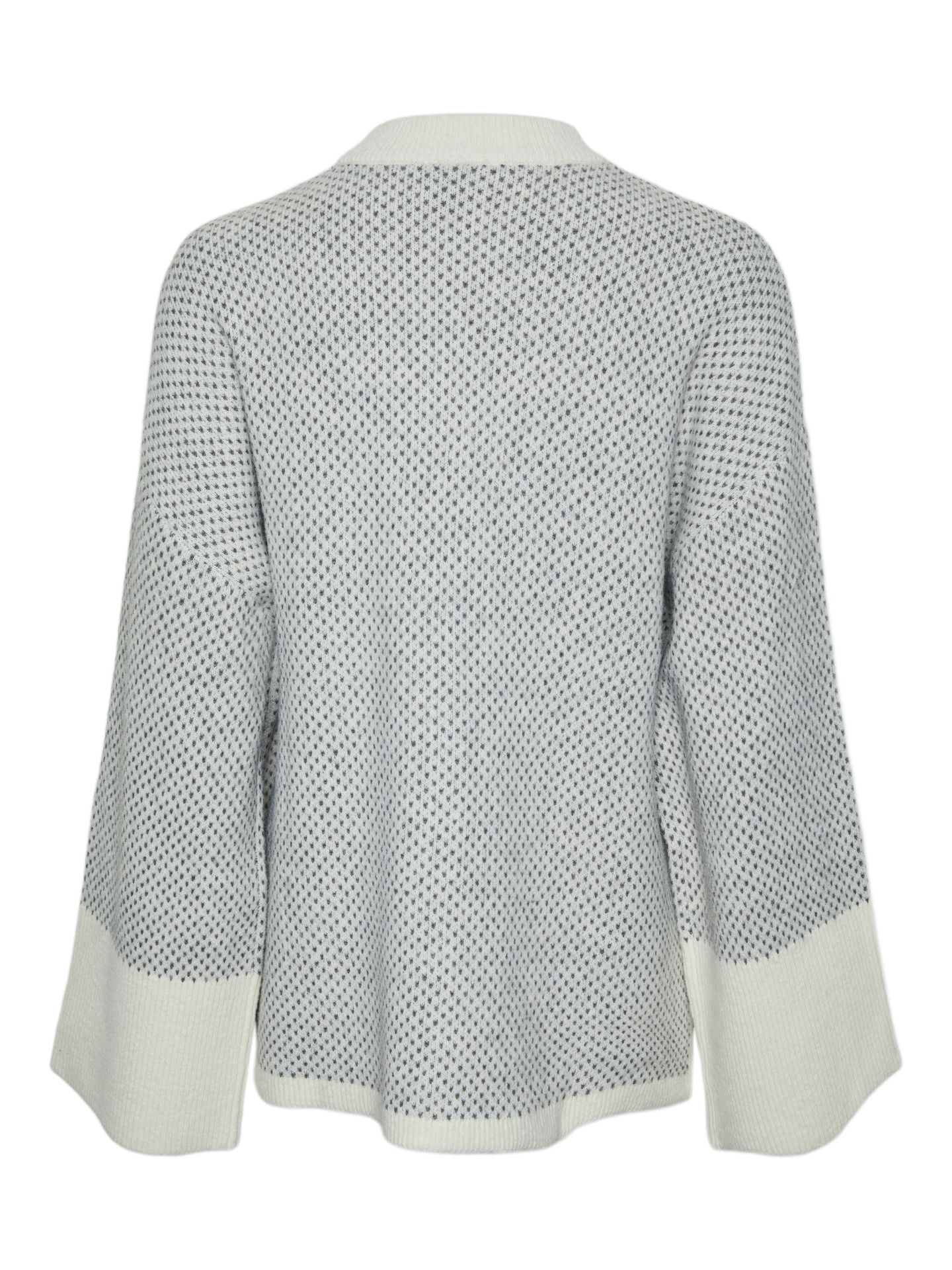 Pieces PCNORDIC LS LOOSE O-NECK KNIT Birch/Magnet 2900151603045 Pieces PCNORDIC LS LOOSE O-NECK KNIT Birch/Magnet 2900151603045