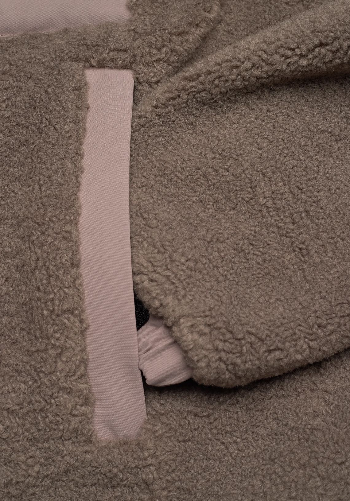 Superdry Relaxed fleece trekker jacket 2wx Timber 2900151648084