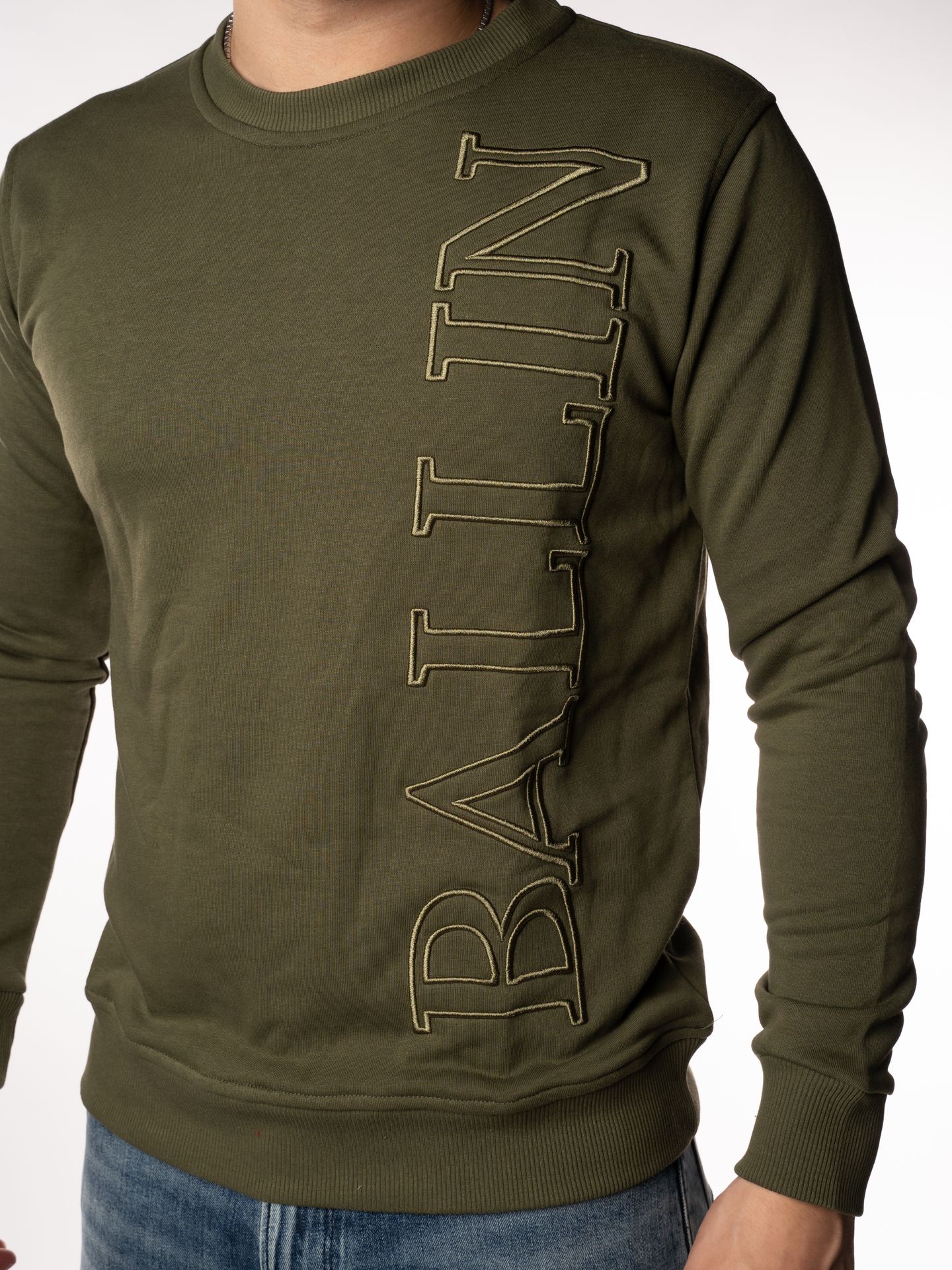 Ballin 4808 crewneck Army 2900151696030