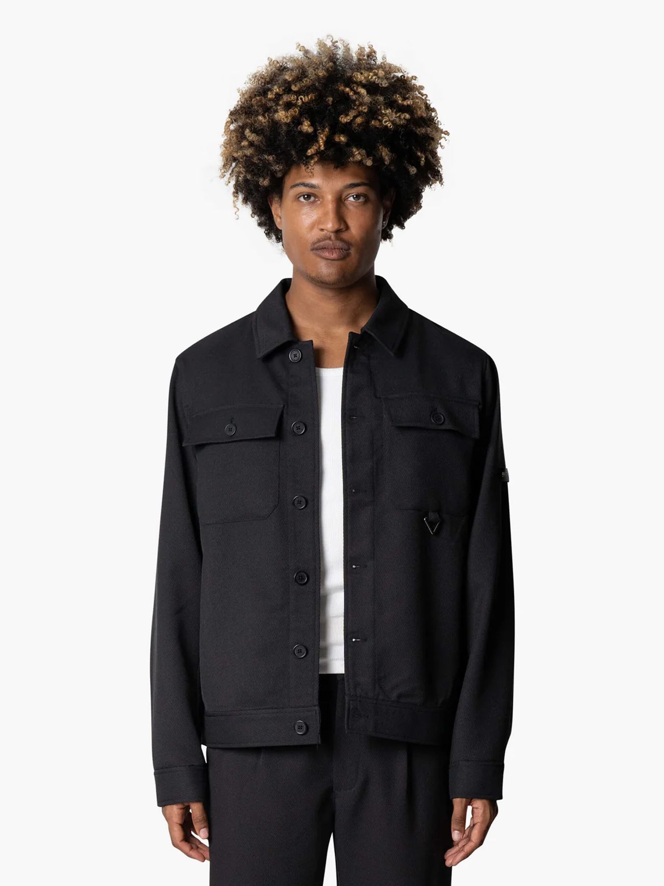 Quotrell Zane overshirt Black 2900151720049