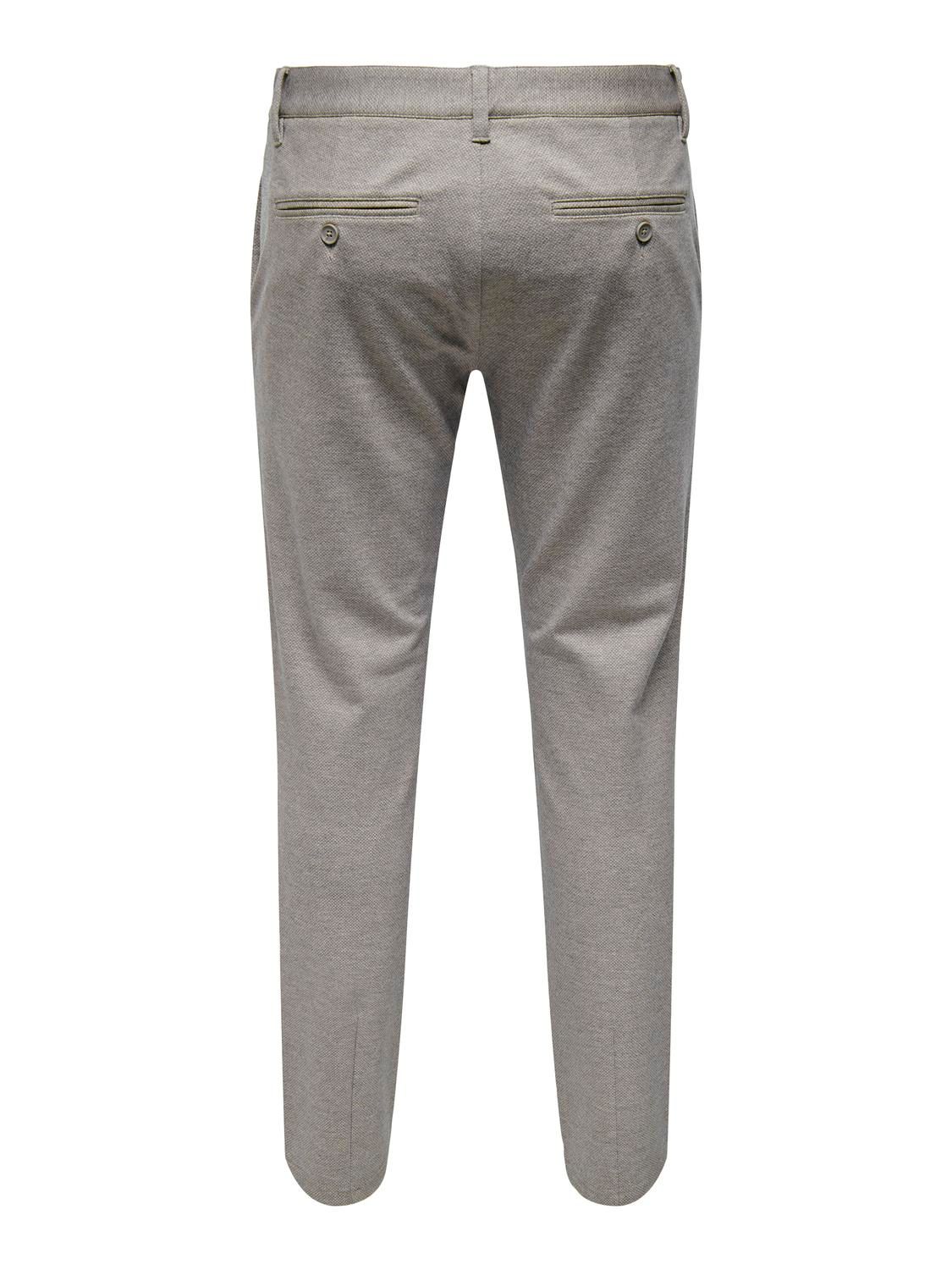 Only & Sons ONSMARK SLIM TAP DITSY 2912 PANT NO Tobacco Brown 2900151725143