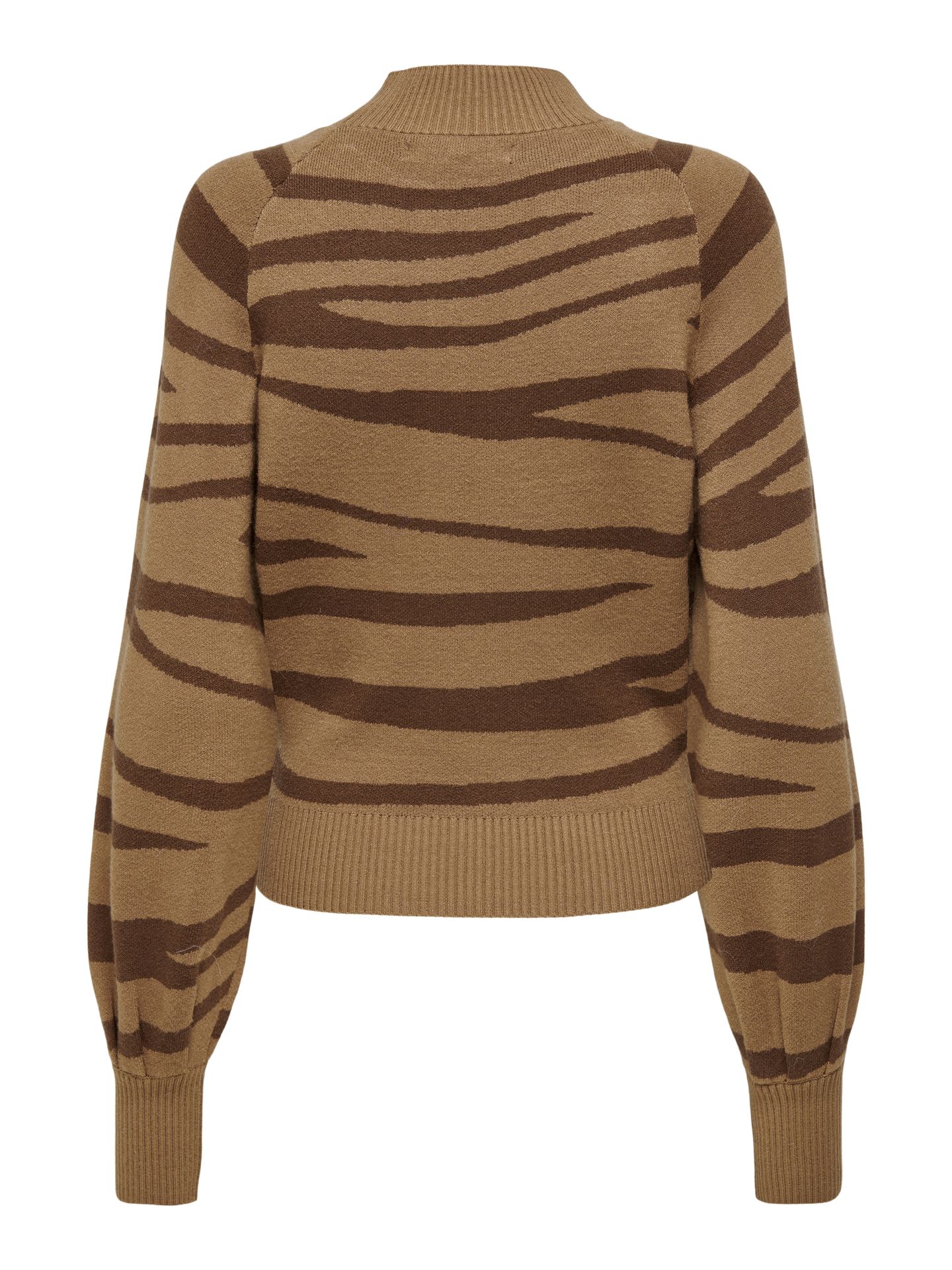 Only ONLFRIDA LIFE LS HIGHNECK CC KNT Toasted Coconut/Leo Washed 2900151741013