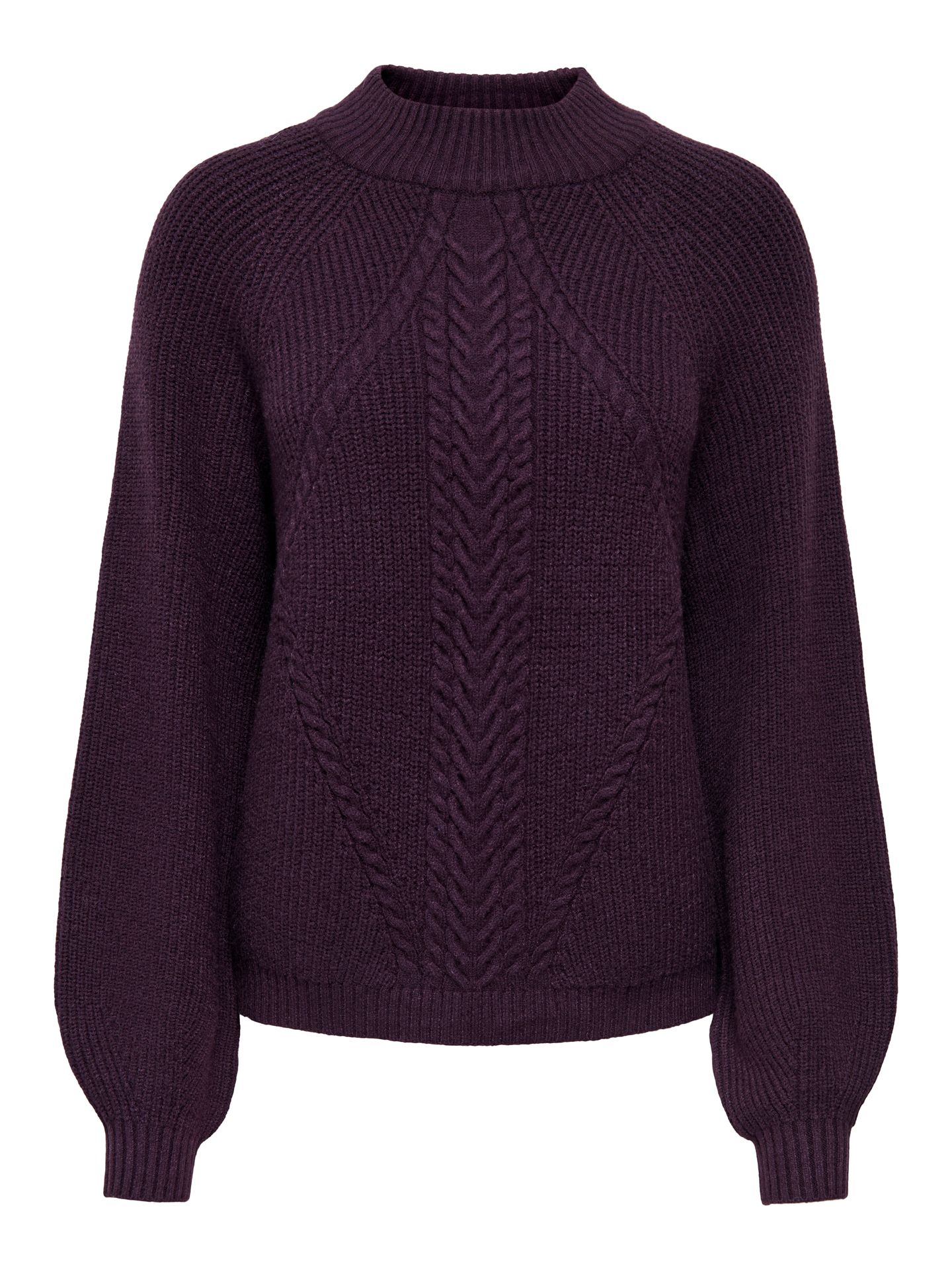 Only ONLKATIA LS DETAIL HIGHNECK KNT Plum Perfect 00110874-EKA26011400002944