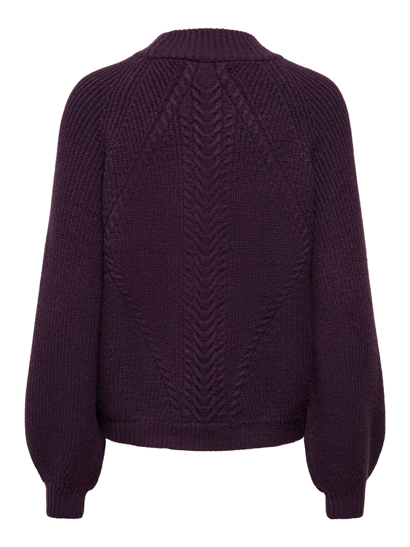Only ONLKATIA LS DETAIL HIGHNECK KNT Plum Perfect 2900172115046
