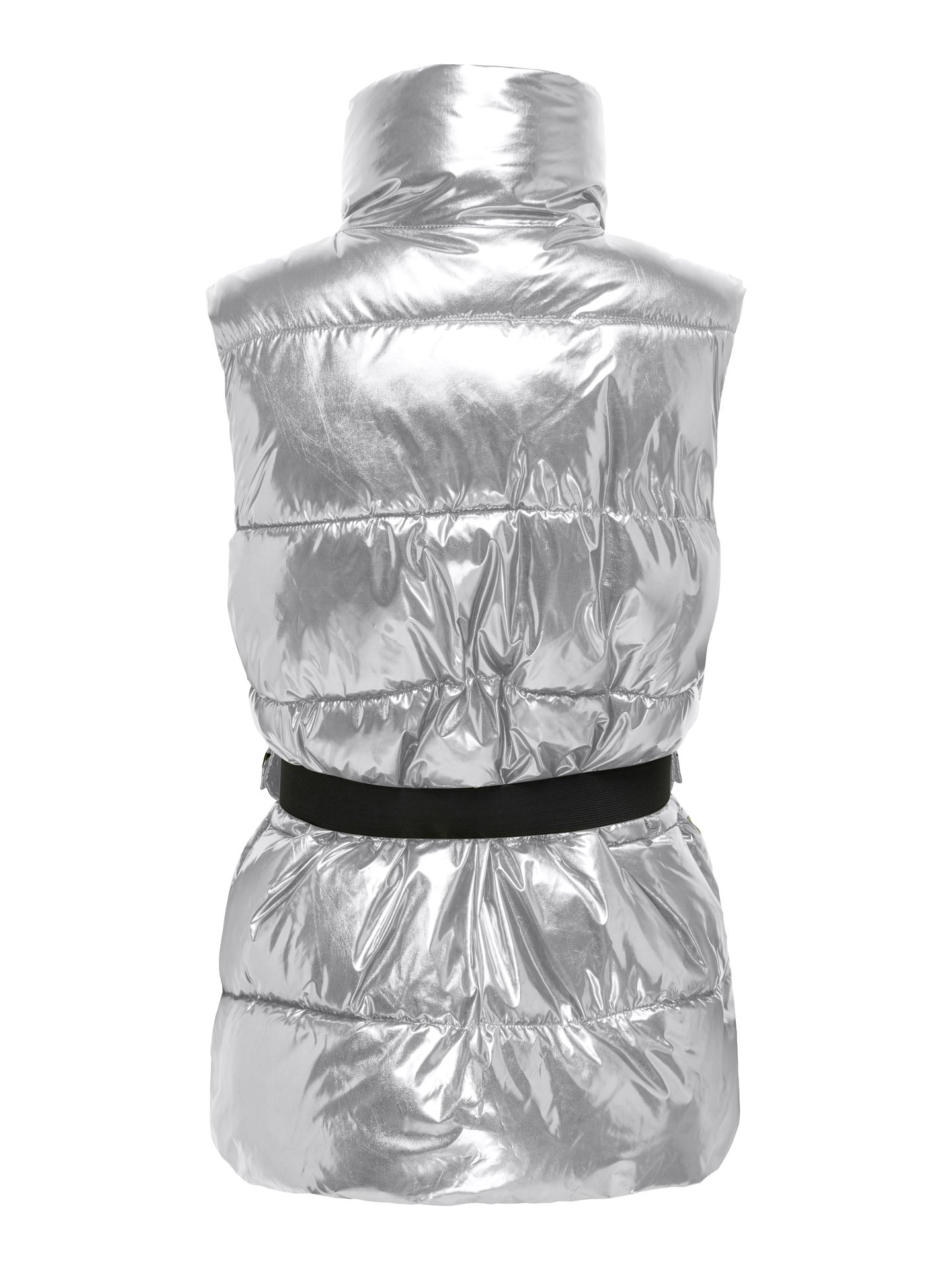 Only ONLPEARL PUFFER WAISTCOAT CC OTW Silver 2900151739027