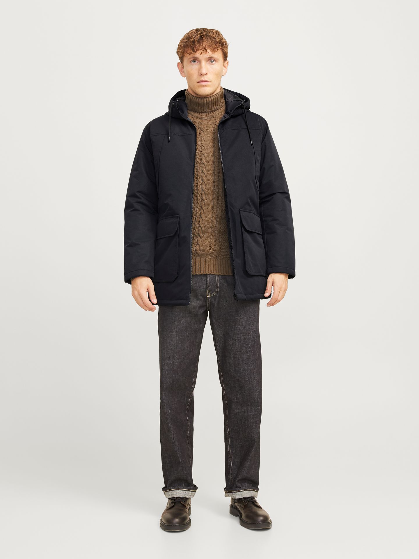 Jack & Jones JWHGRAND PARKA Black 2900151751029