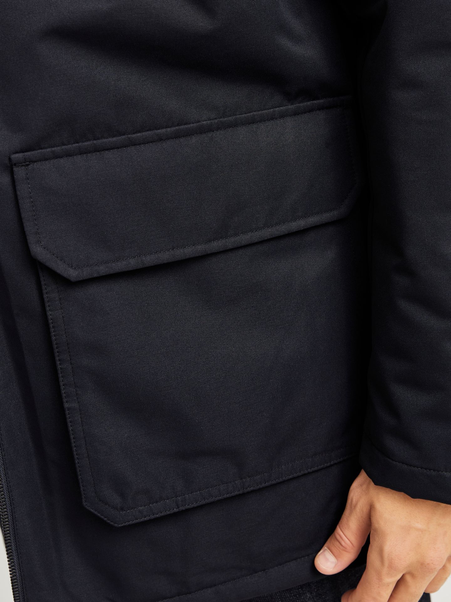 Jack & Jones JWHGRAND PARKA Black 2900151751029