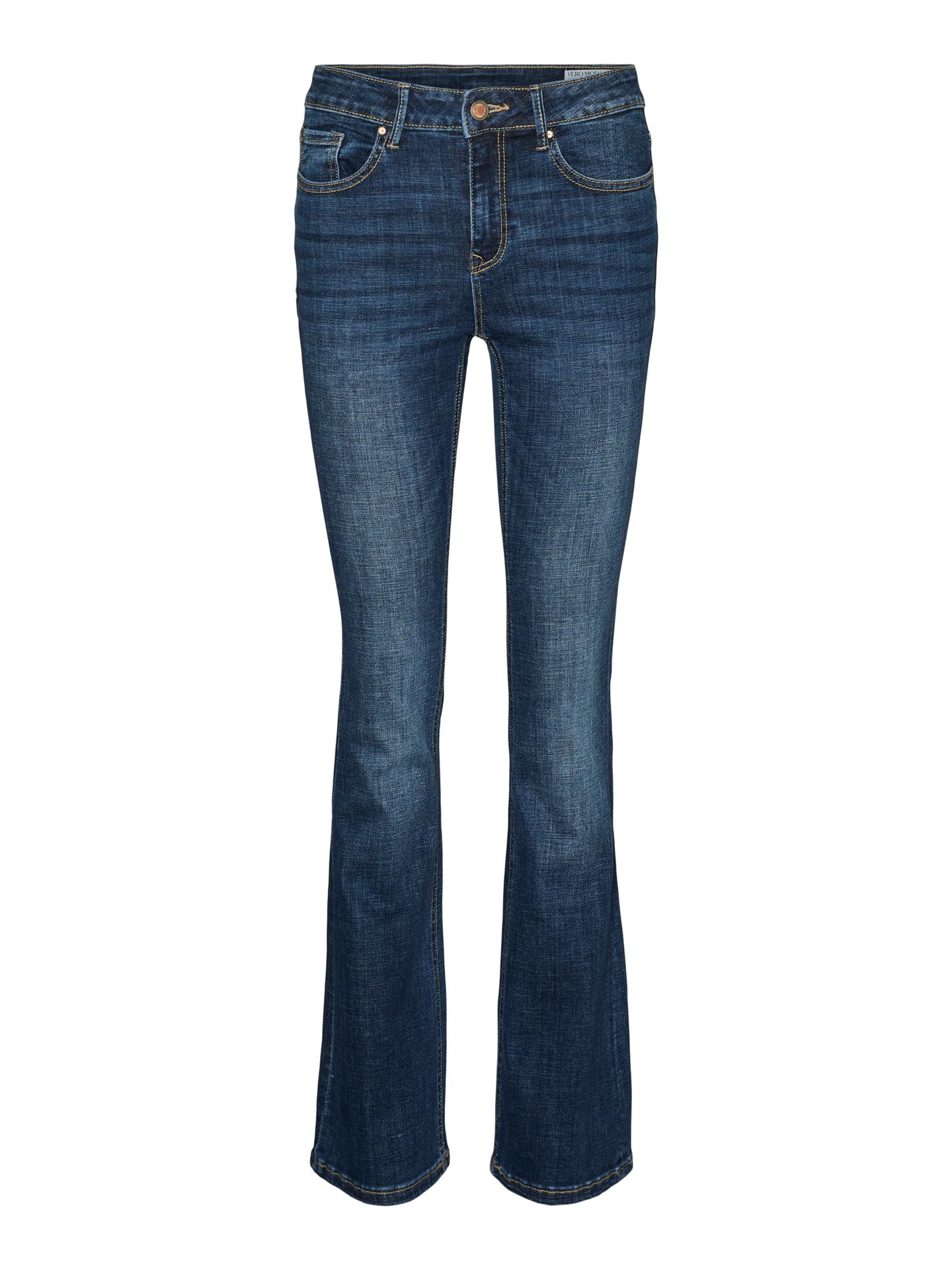 Vero Moda VMFLASH MR FLARED JEANS LI3110 GA N Dark Blue Denim 2900151794149