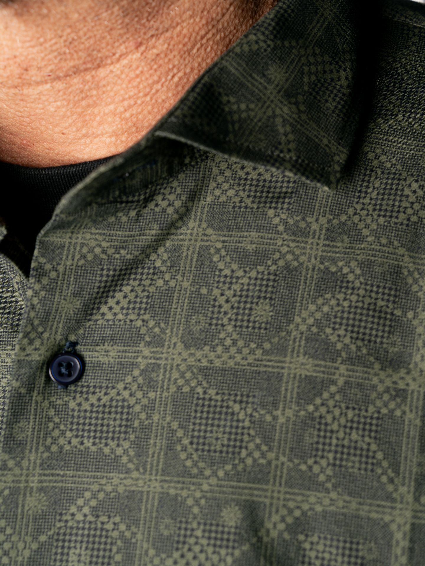 Napoli Uomo Ruitje groen Donker Groen 2900151809089