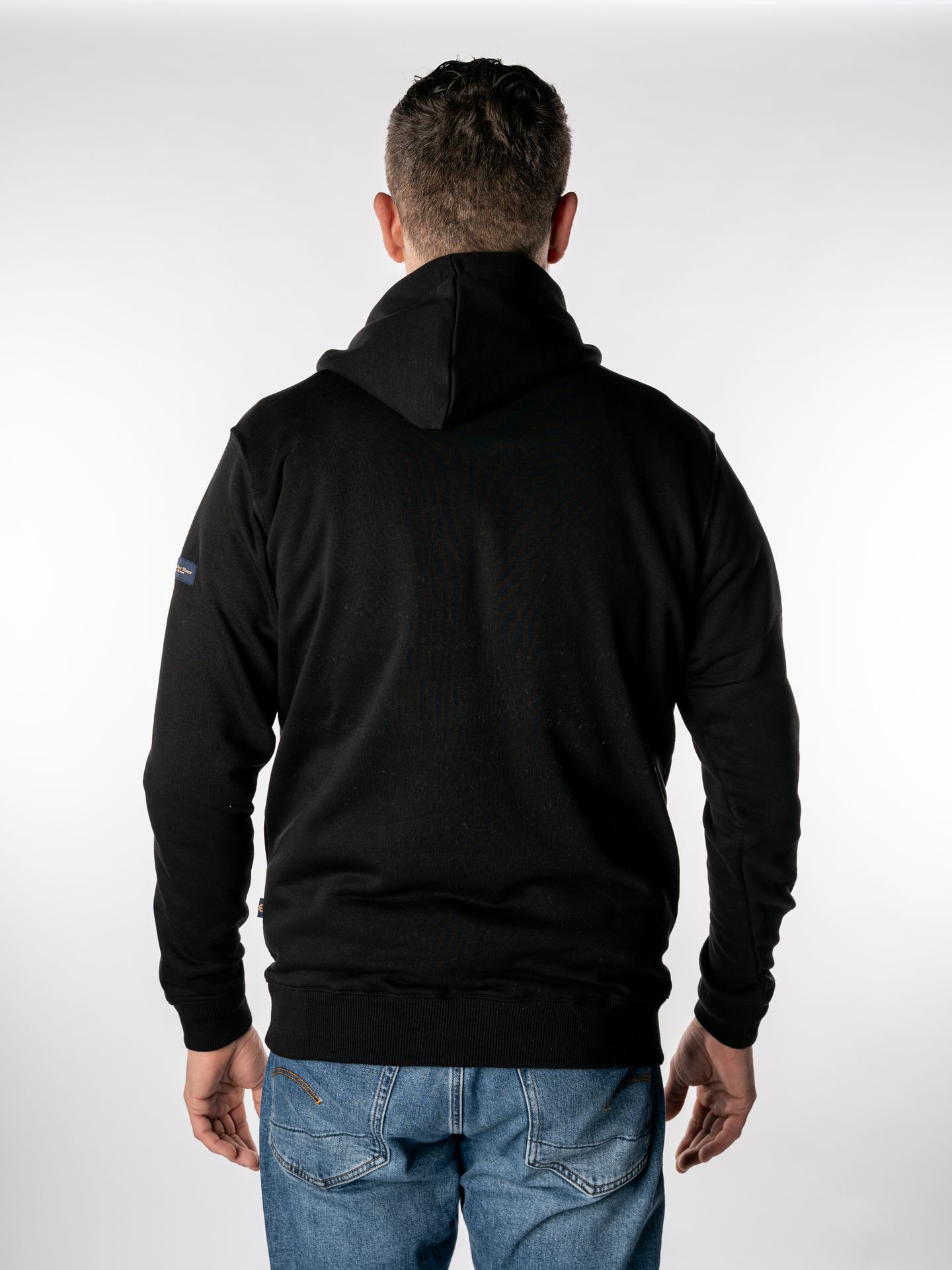 Donker Blauw DB-10 Hoodie 3D Black 2900151929060