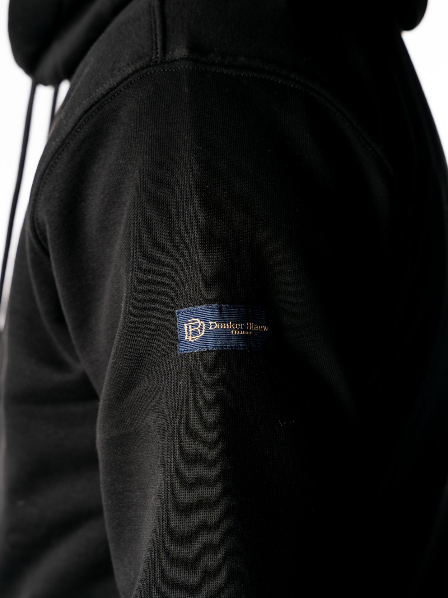 Donker Blauw DB-10 Hoodie 3D Black 2900151929060