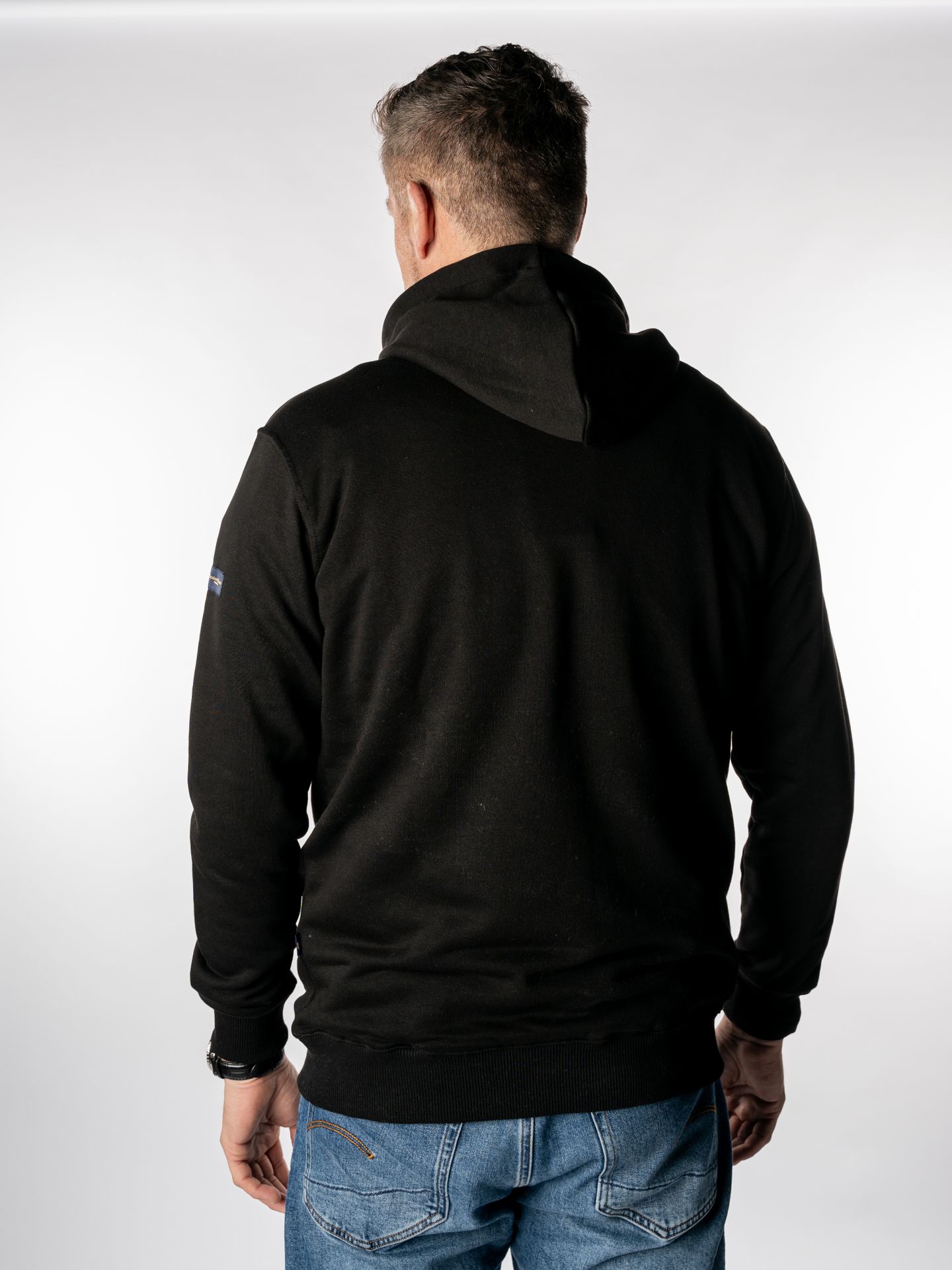 Donker Blauw DB-11 Hoodie 02A Black 2900151932046