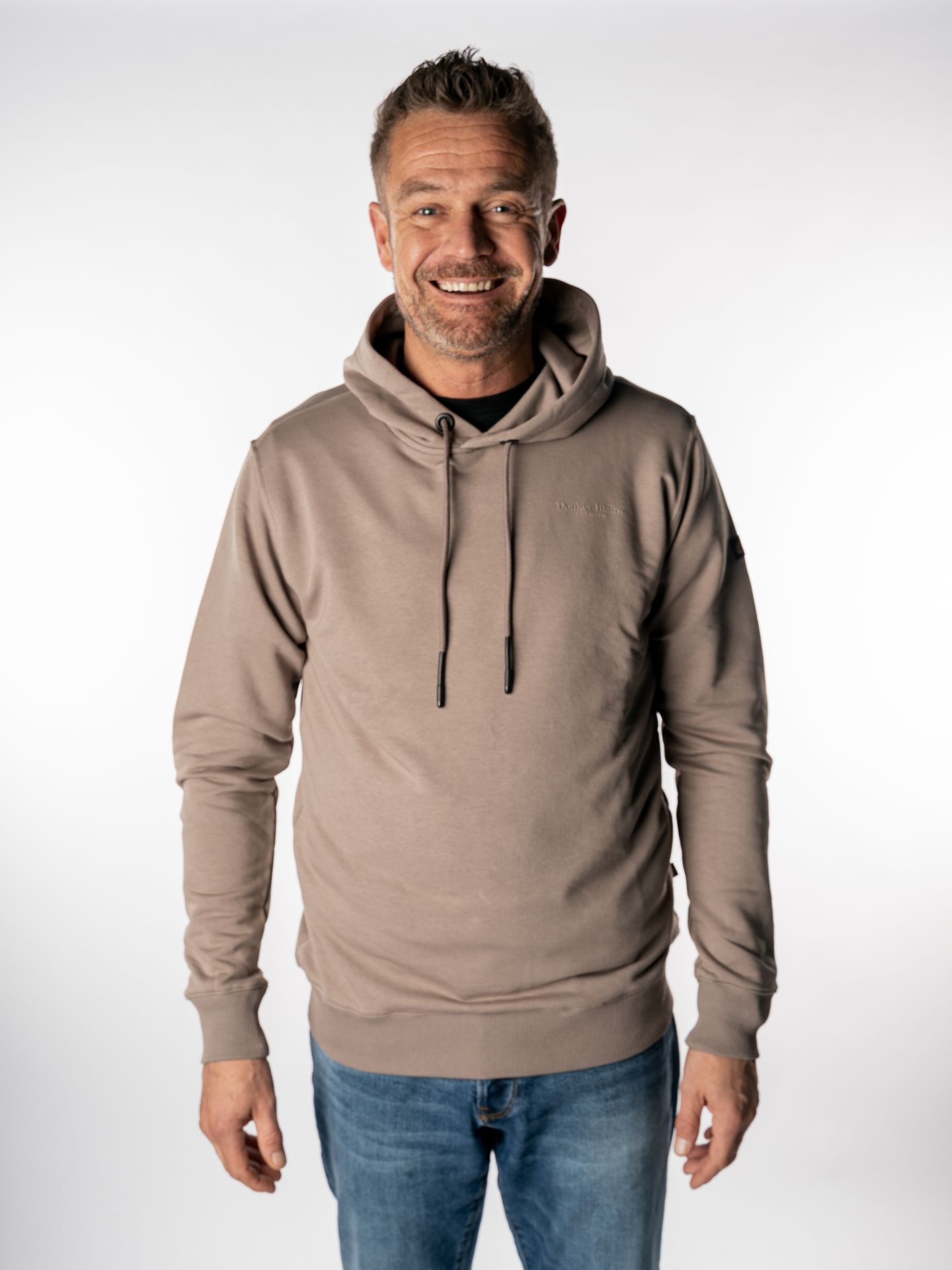 Donker Blauw DB-11 Hoodie Stone 00110995-STONE