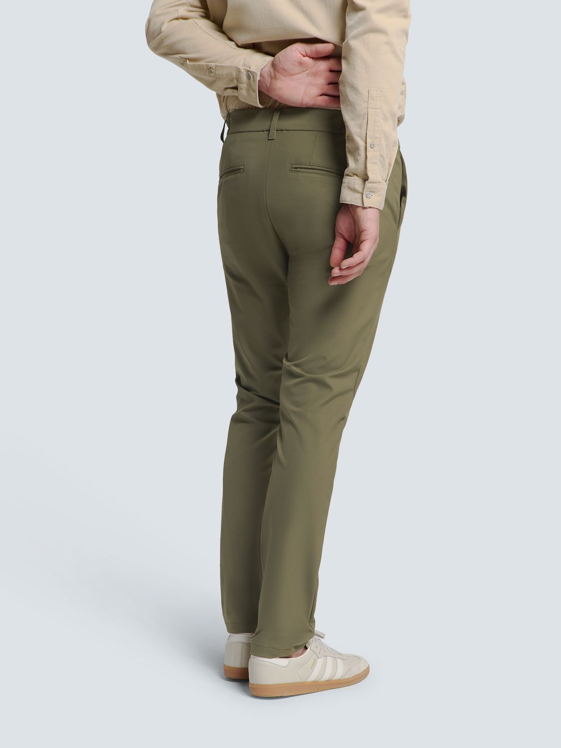 No Excess Pants Chino 4-Way Stretch Sedoc 167 mid army 2900152167508