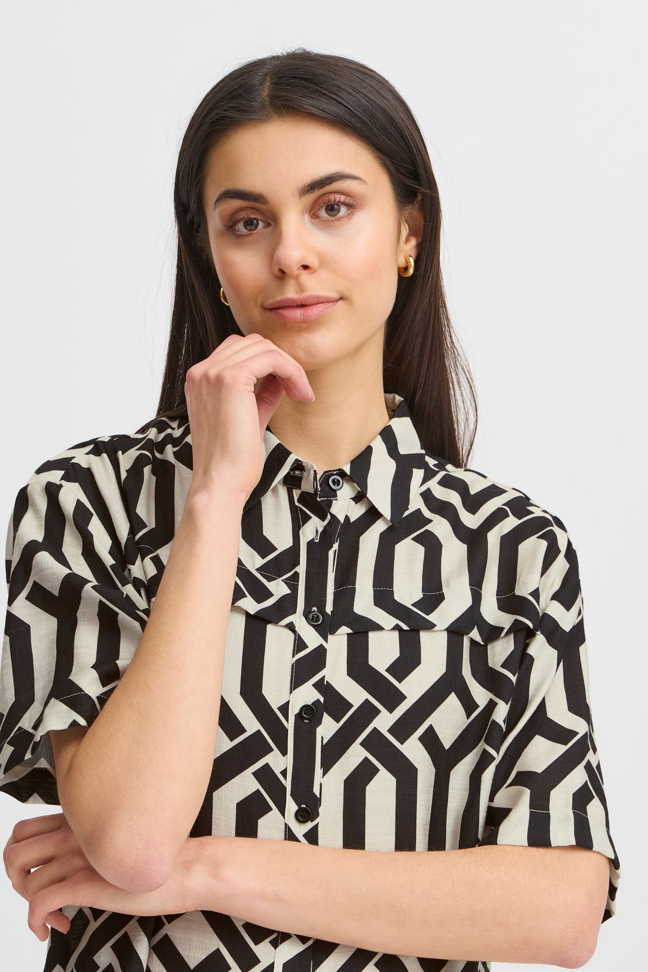 Fransa FRARIANA SH 5 Whisper White Black 2900152186035 Fransa FRARIANA SH 5 Whisper White Black 2900152186035