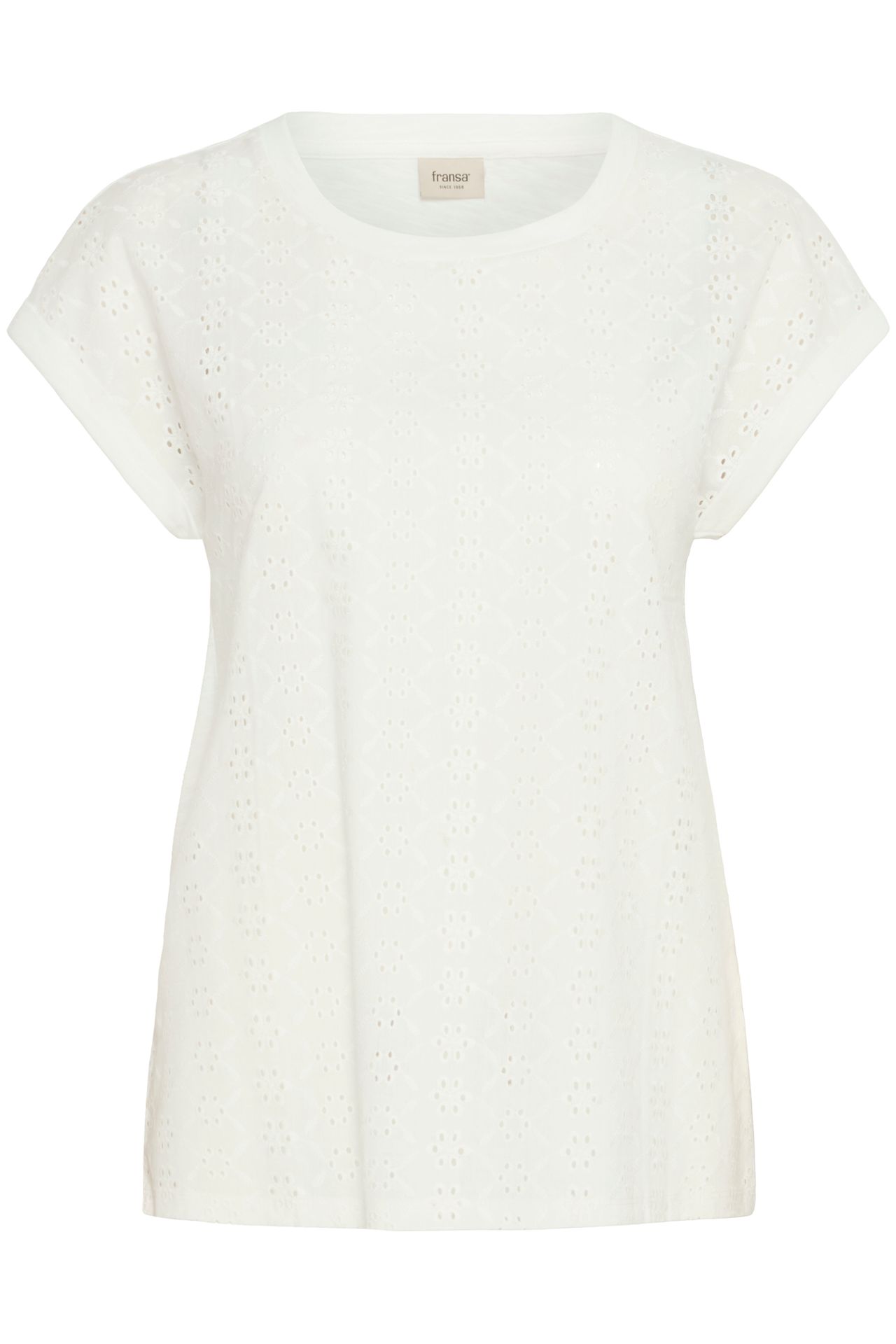 Fransa FRSANSA TEE 4 Blanc de Blanc 00111134-EKA26006200000006