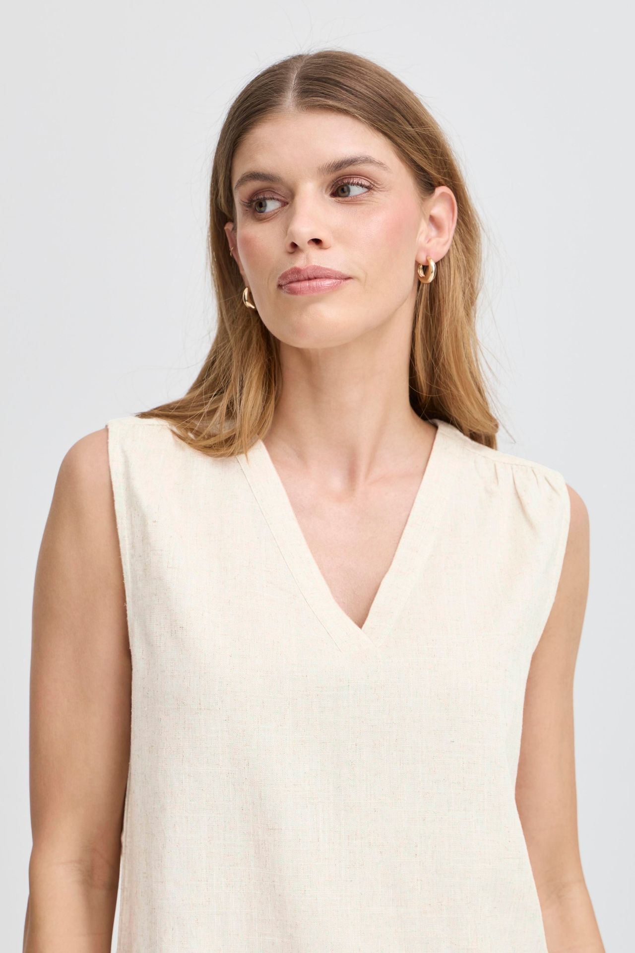 Fransa FRJUNA TOP 2 Birch Melange 2900152197048