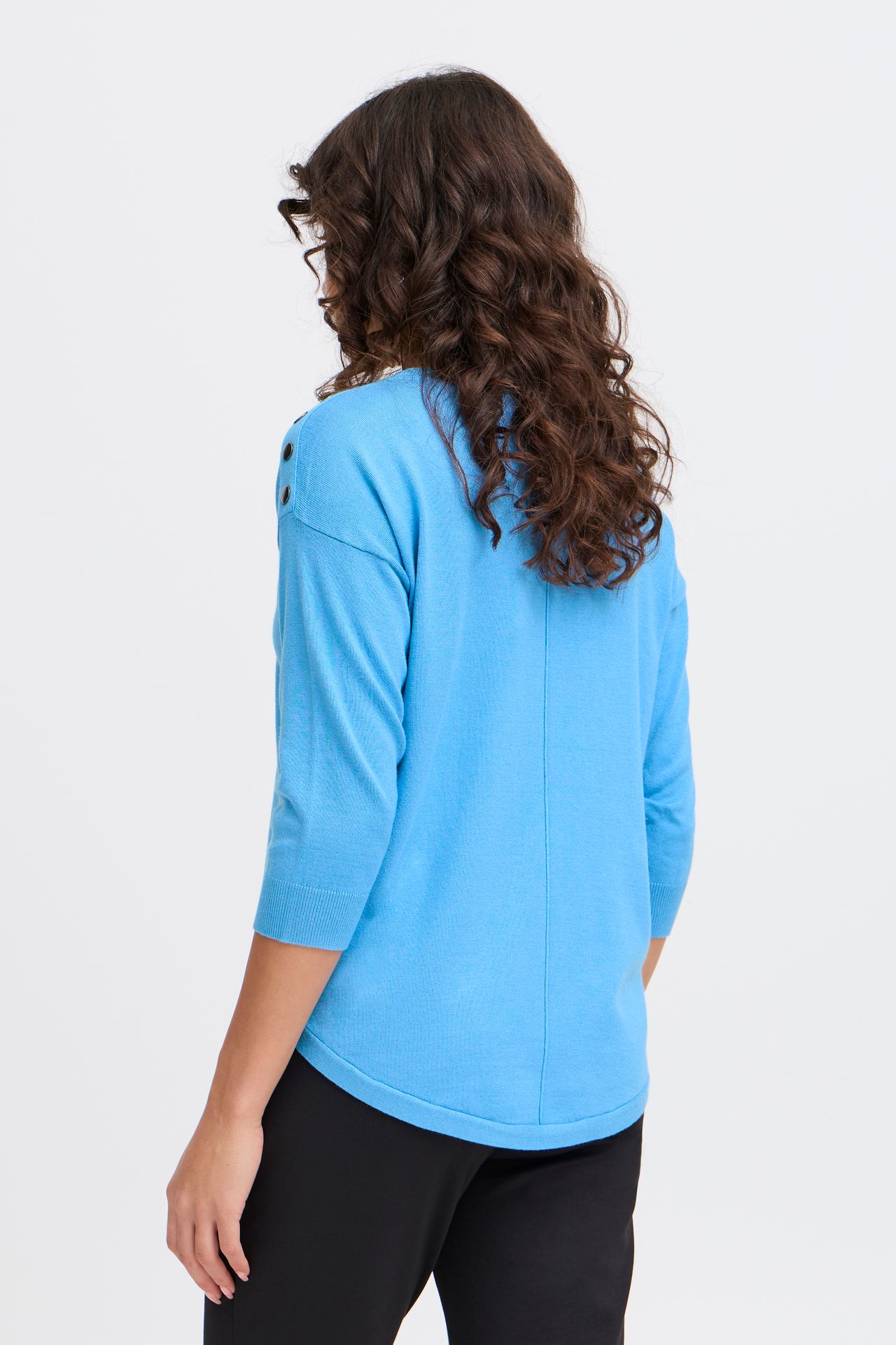 Fransa FRZUBASIC 114 Pullover Azure Blue 2900152215018