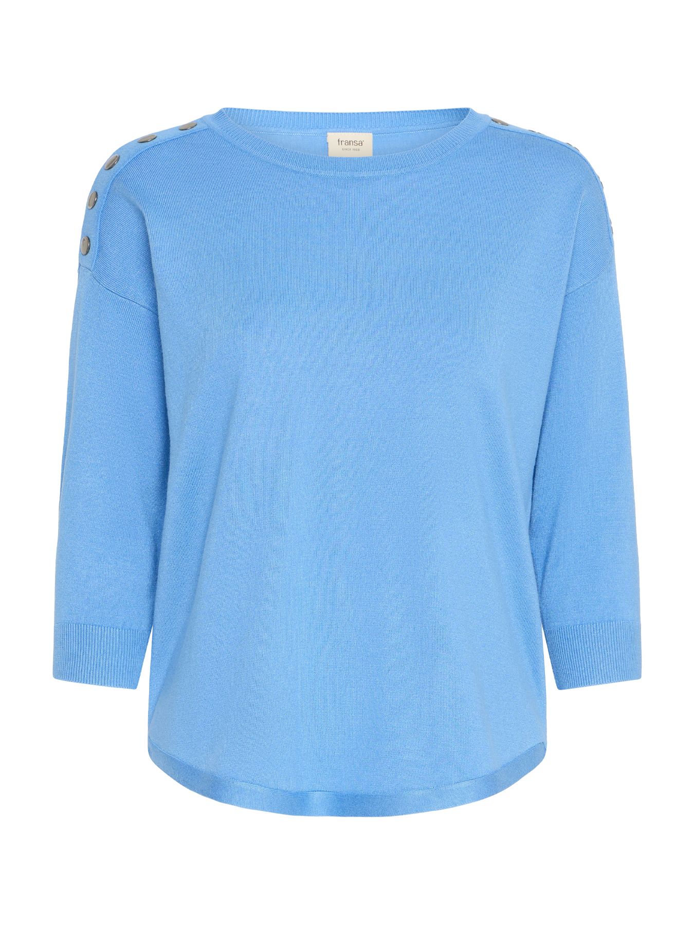 Fransa FRZUBASIC 114 Pullover Azure Blue 2900152215018