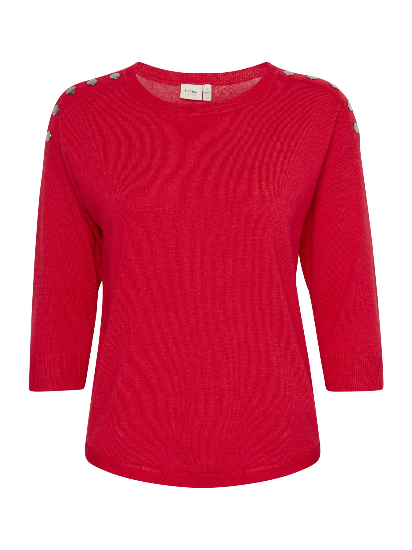 Fransa FRZUBASIC 114 Pullover Poinsettia 2900152214011