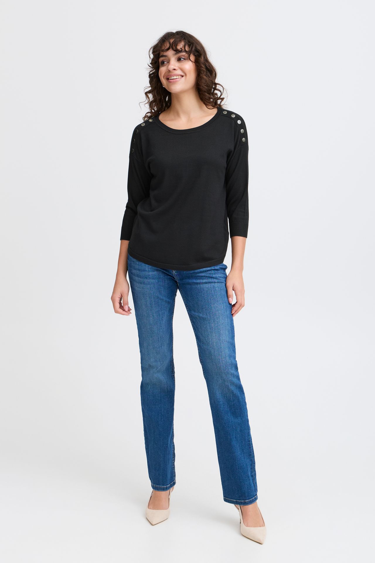 Fransa FRZUBASIC 114 Pullover Dark Peacoat 2900152216022