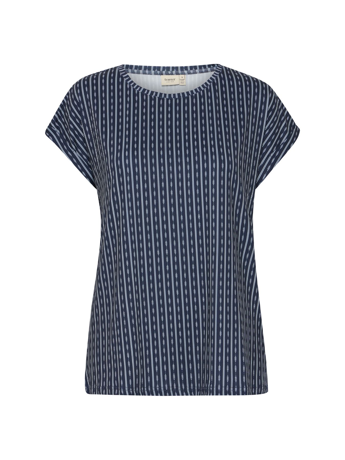 Fransa FRSEEN TEE 1 Navy Blazer mix 2900152245022