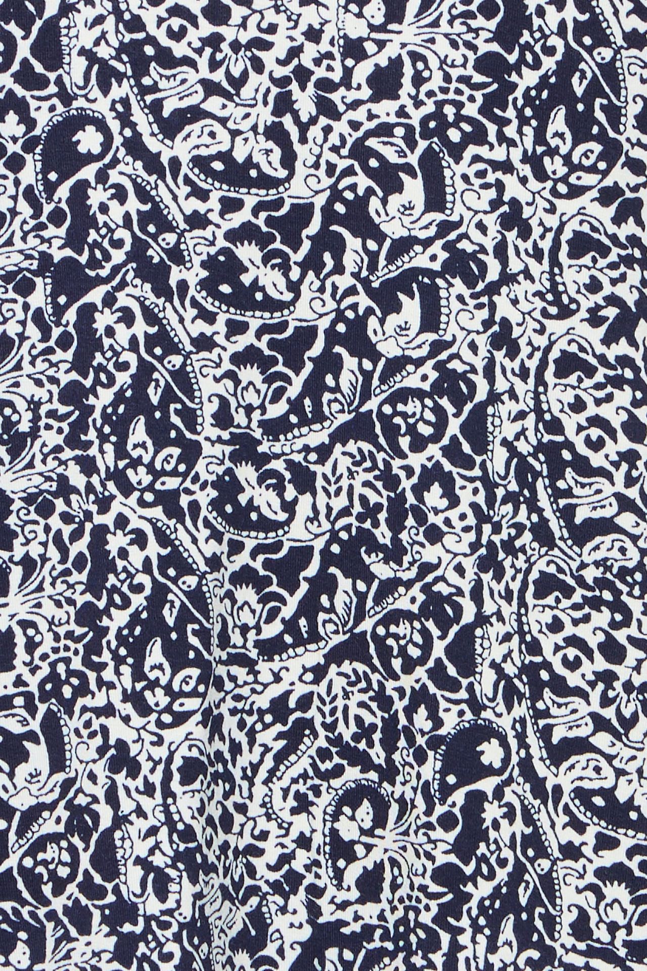 Fransa FRFEDOT TEE 7 Navy Blazer AOP MS25 2900152258053