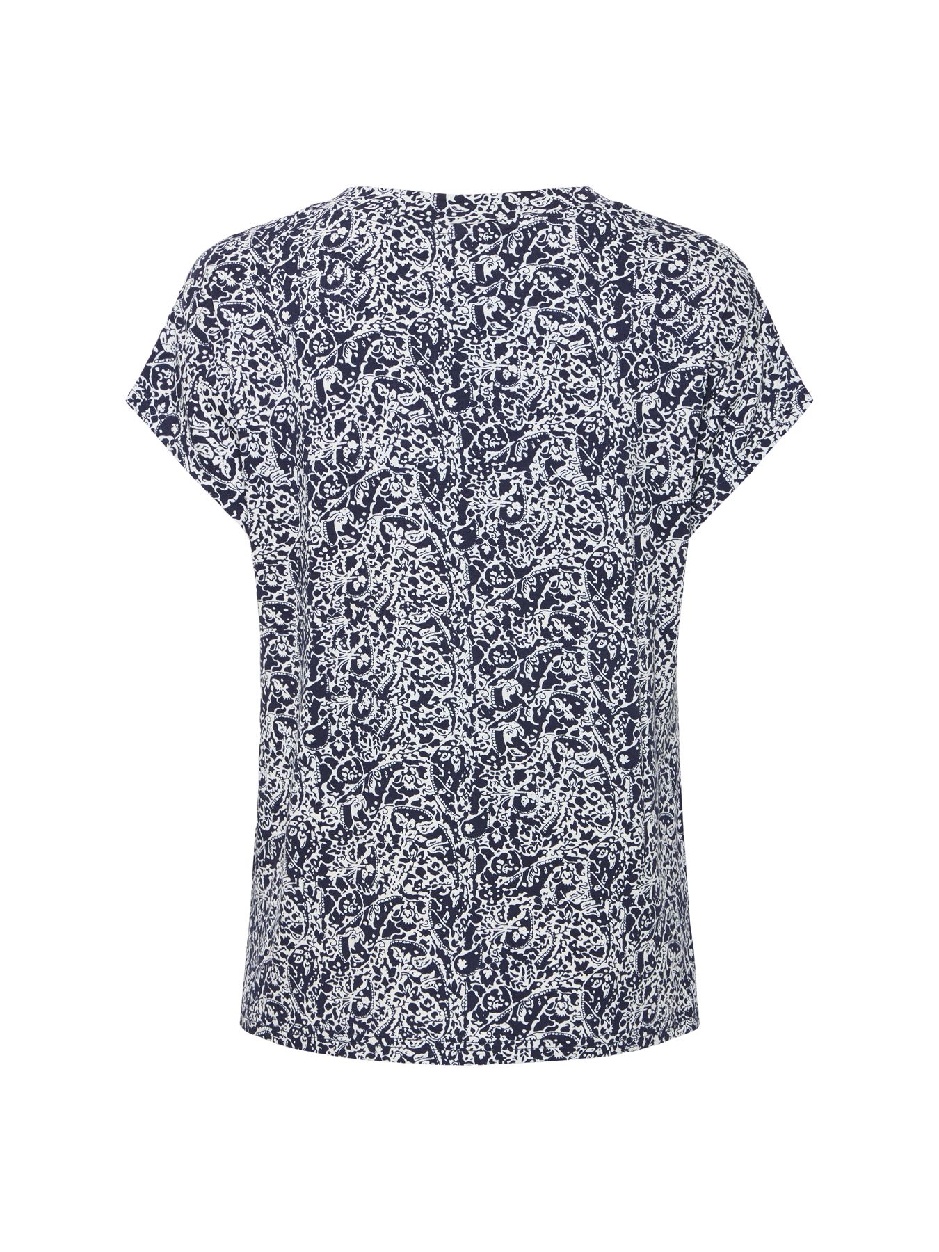 Fransa FRFEDOT TEE 7 Navy Blazer AOP MS25 2900152258053