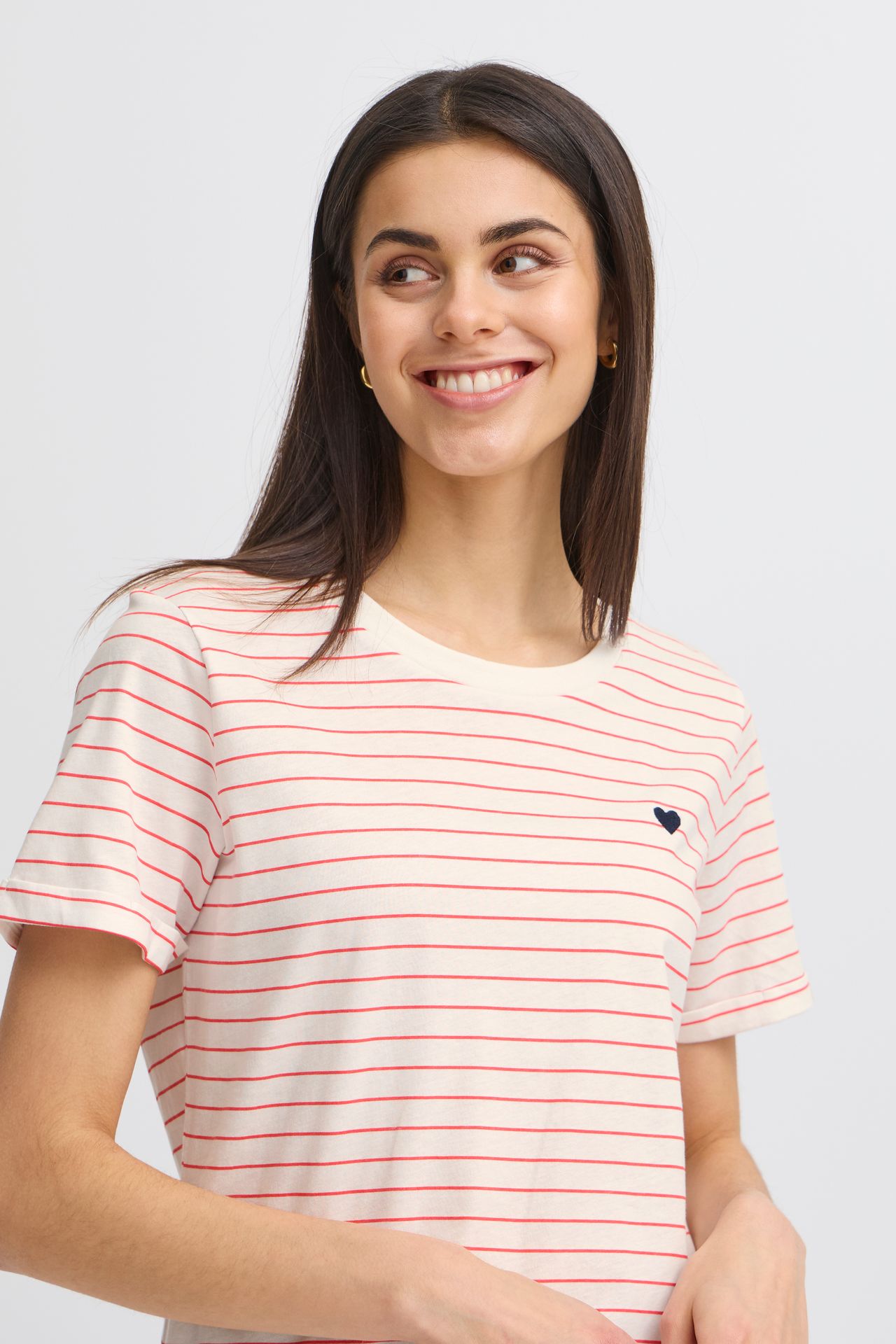 Fransa FRAMORA TEE 1 Teaberry mix 2900152263026 Fransa FRAMORA TEE 1 Teaberry mix 2900152263026