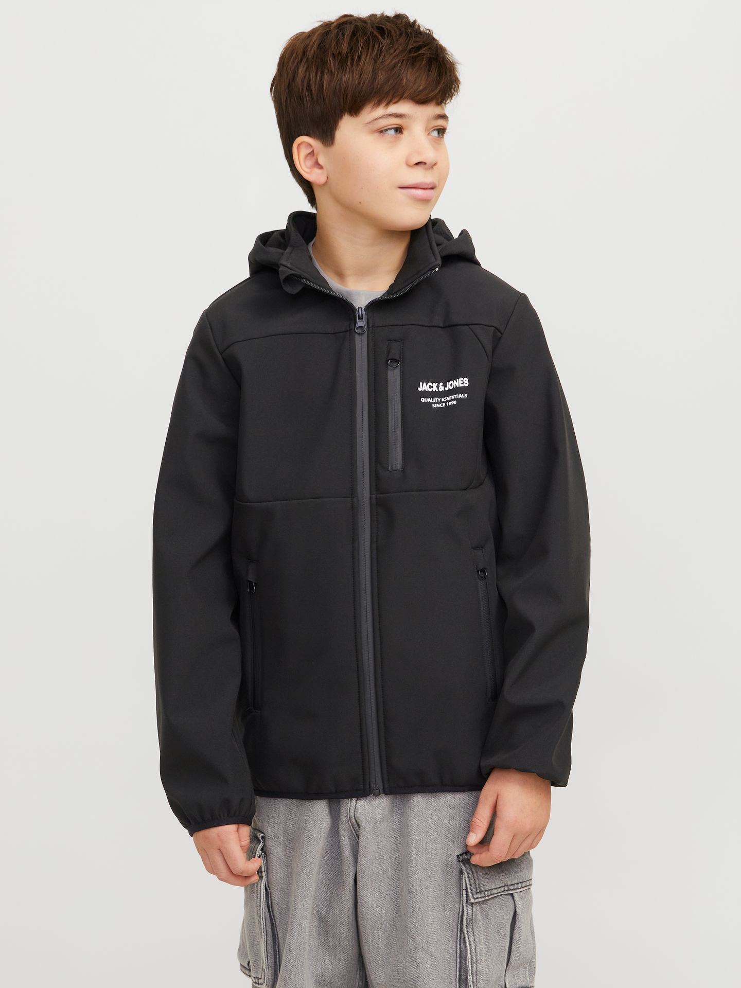 Jack & Jones JJTHEO SOFTSHELL JACKET NOOS JNR Black 00111177-EKA26011400000232