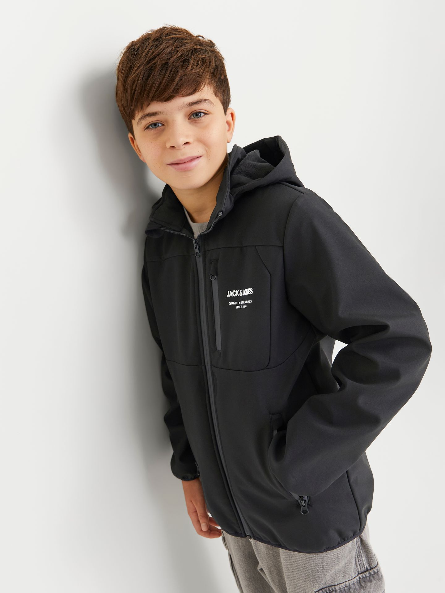 Jack & Jones JJTHEO SOFTSHELL JACKET NOOS JNR Black 2900152435034