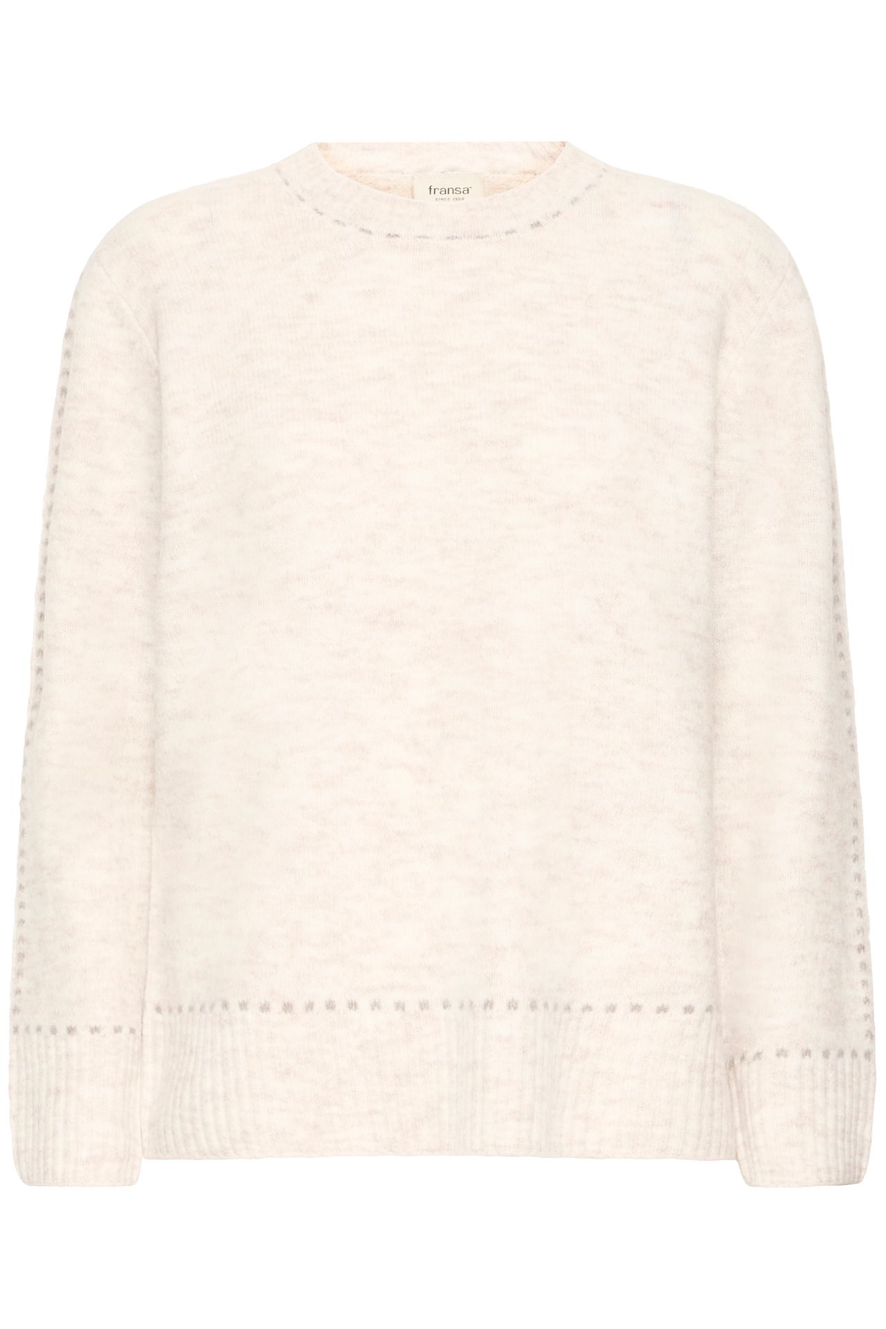 Fransa frElise pu 1 OATMEAL MEL. STRIPE 2900154108042 Fransa frElise pu 1 OATMEAL MEL. STRIPE 2900154108042